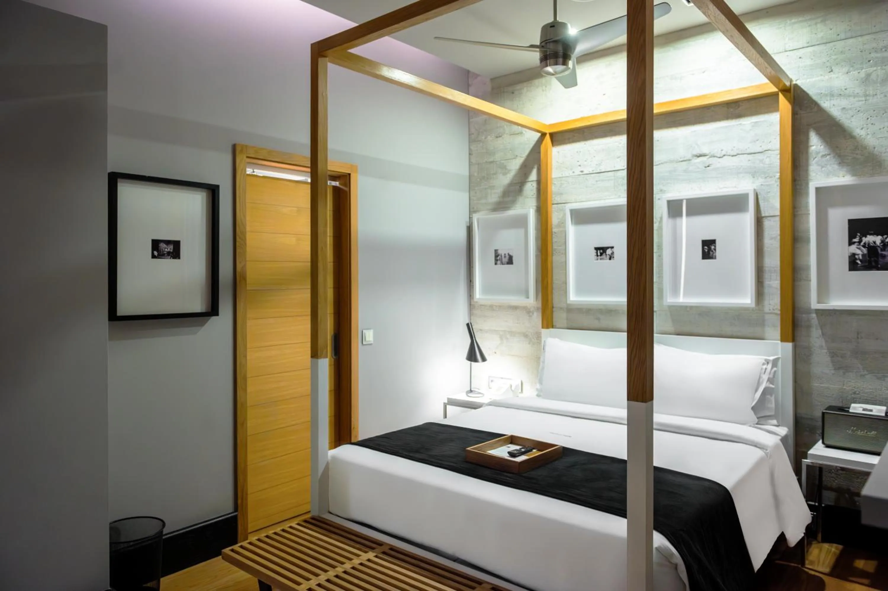 Decorative detail, Bed in Browns Downtown Hotel