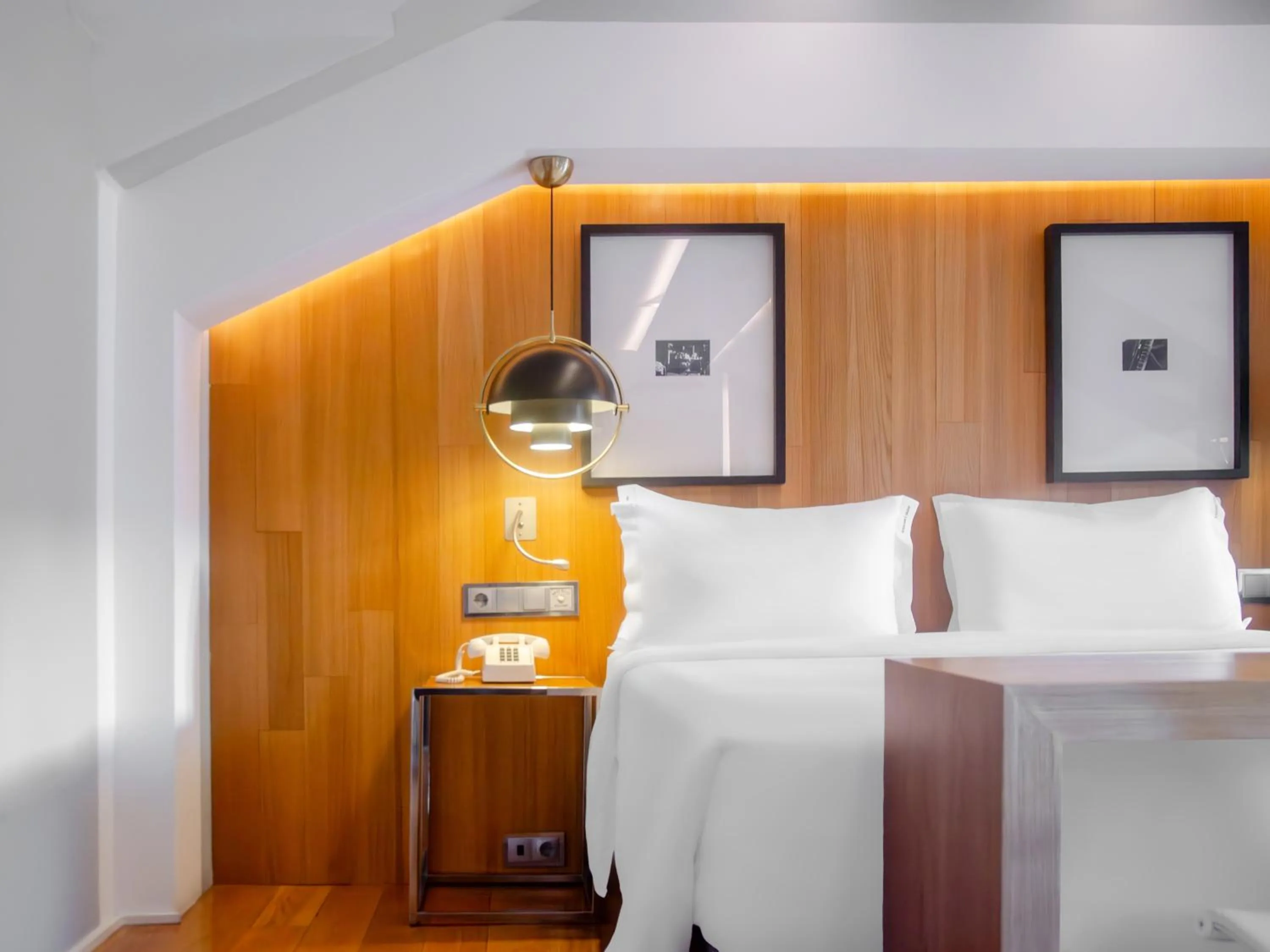 Decorative detail, Bed in Browns Downtown Hotel