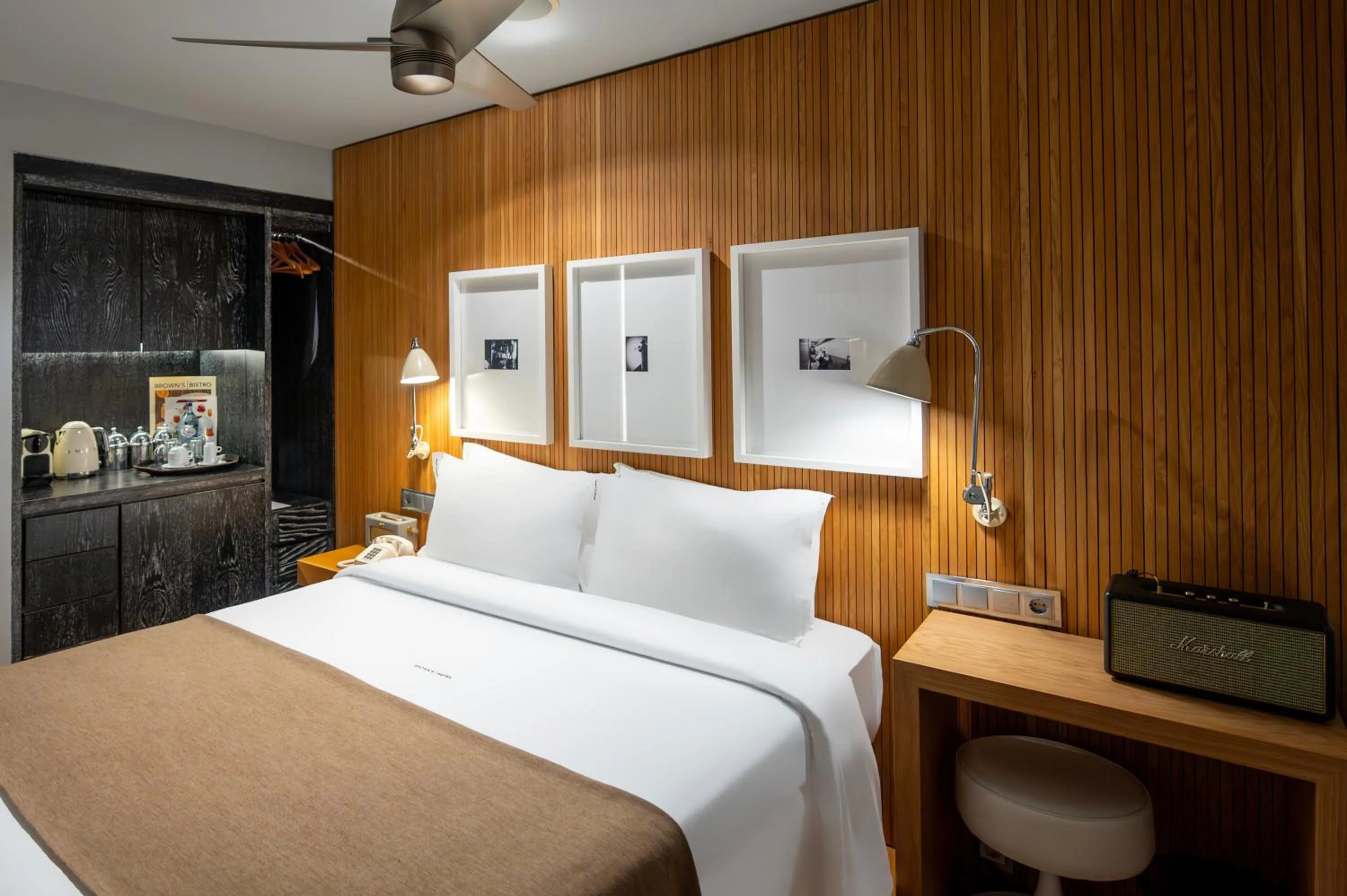 Bed in Browns Downtown Hotel