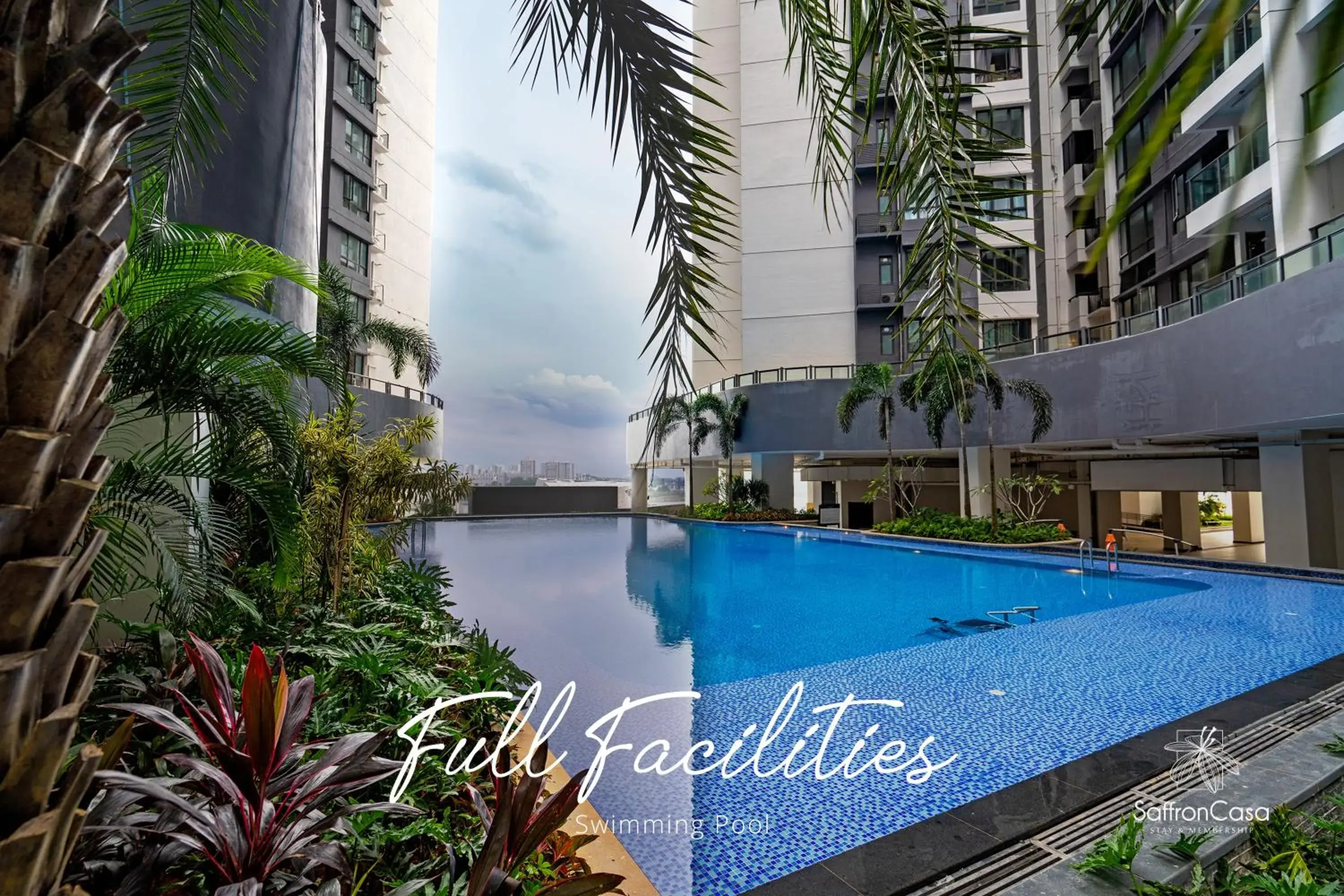 Swimming pool in R&F Princess Cove JB By SaffronCasa JB Swimming pool in R&F Princess Cove JB By SaffronCasa JB