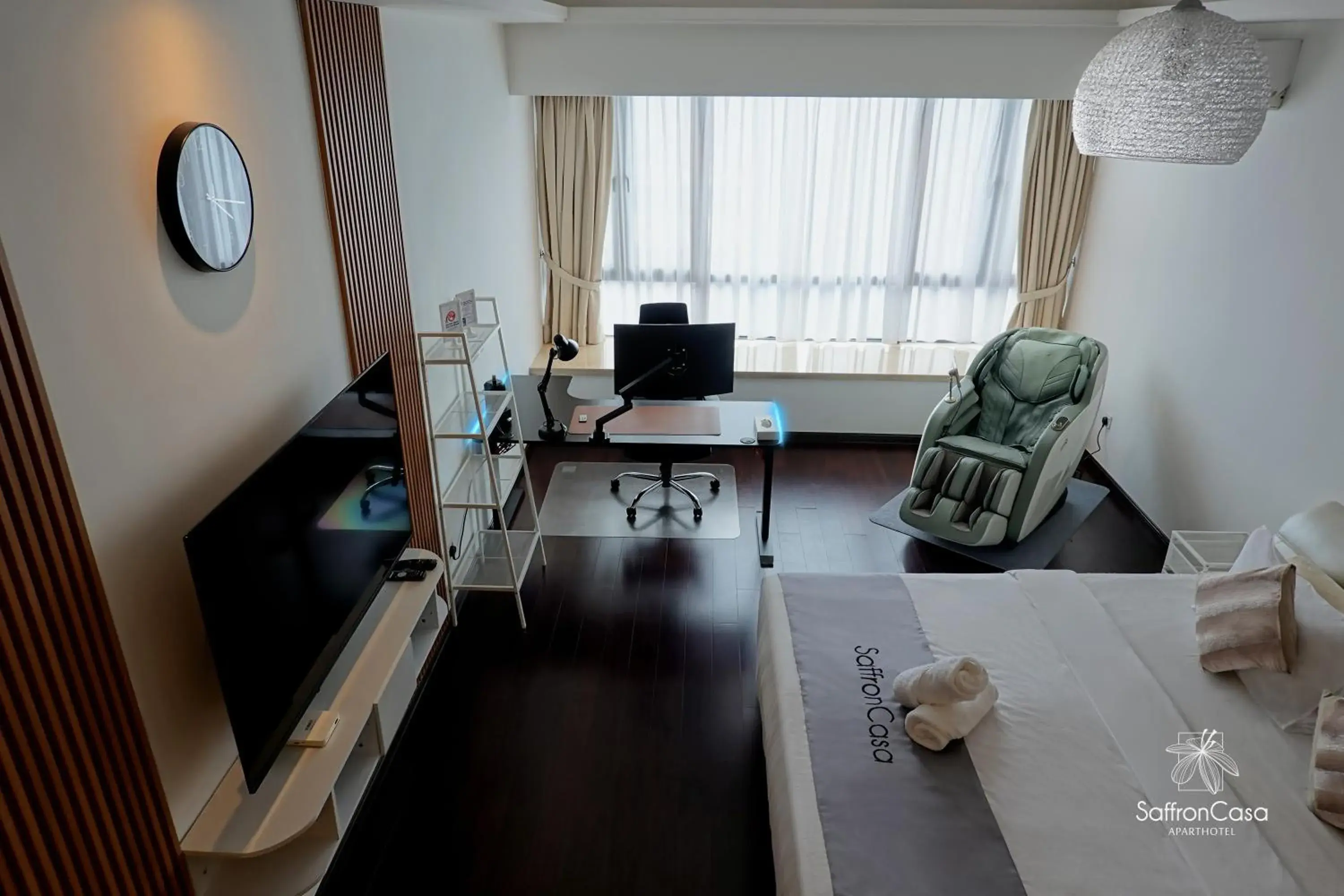 View (from property/room), Bed in R&F Princess Cove JB By SaffronCasa JB View (from property/room), Bed in R&F Princess Cove JB By SaffronCasa JB