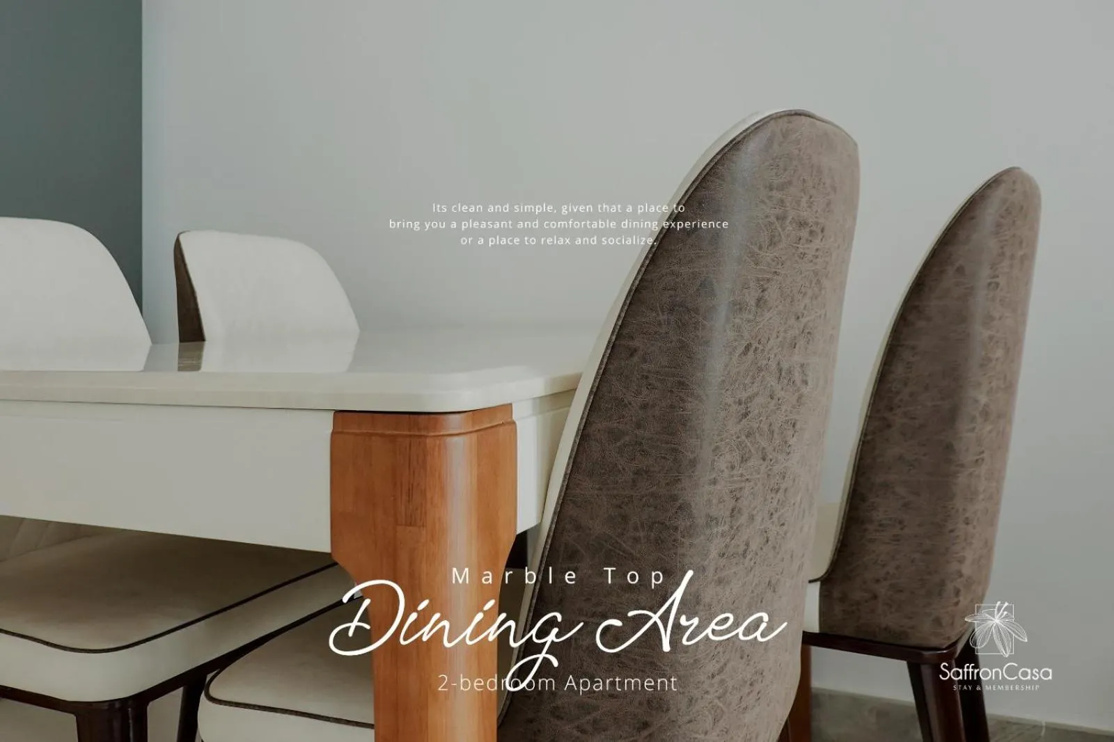 Seating area in R&F Princess Cove JB By SaffronCasa JB