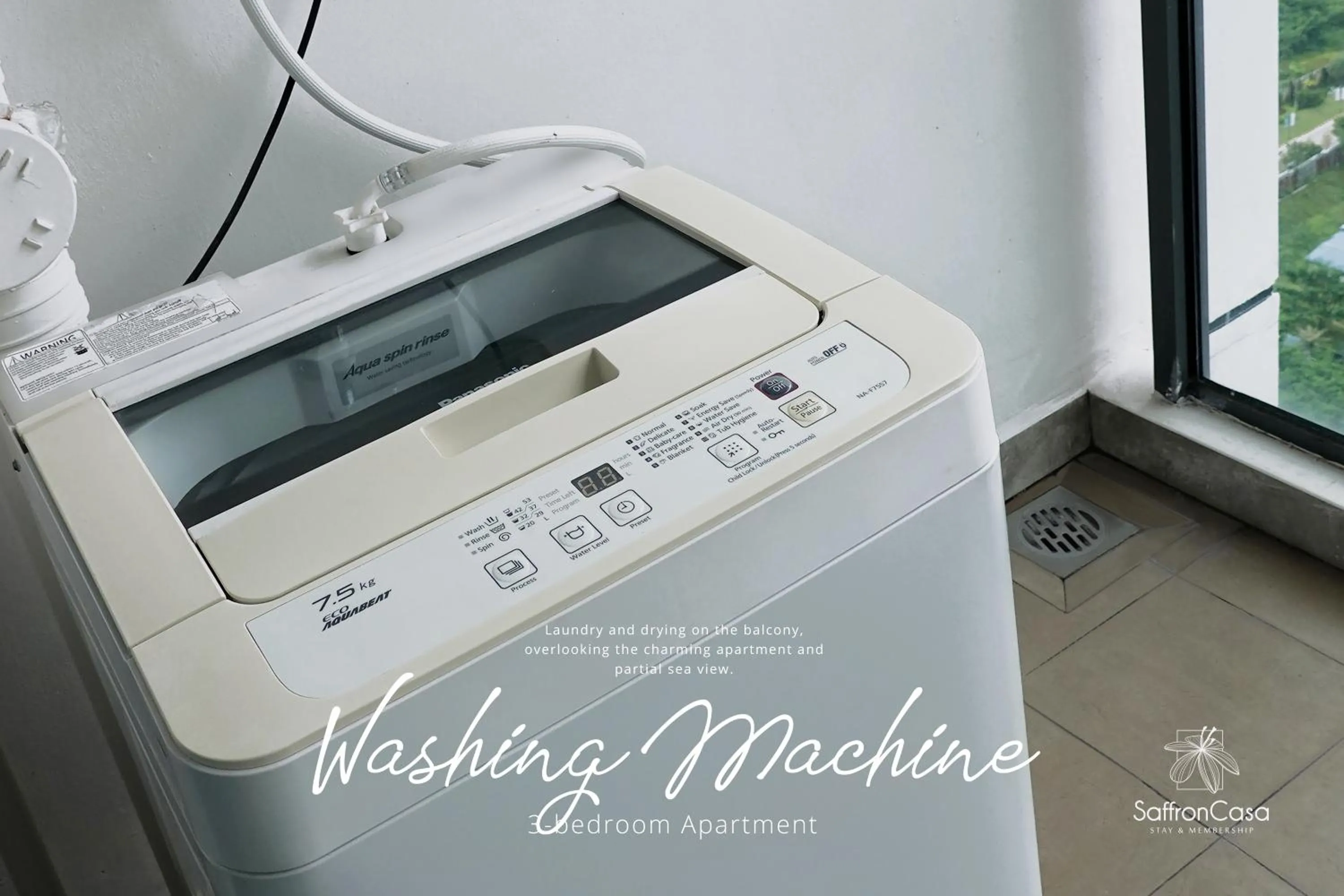 Balcony/Terrace in R&F Princess Cove JB By SaffronCasa JB