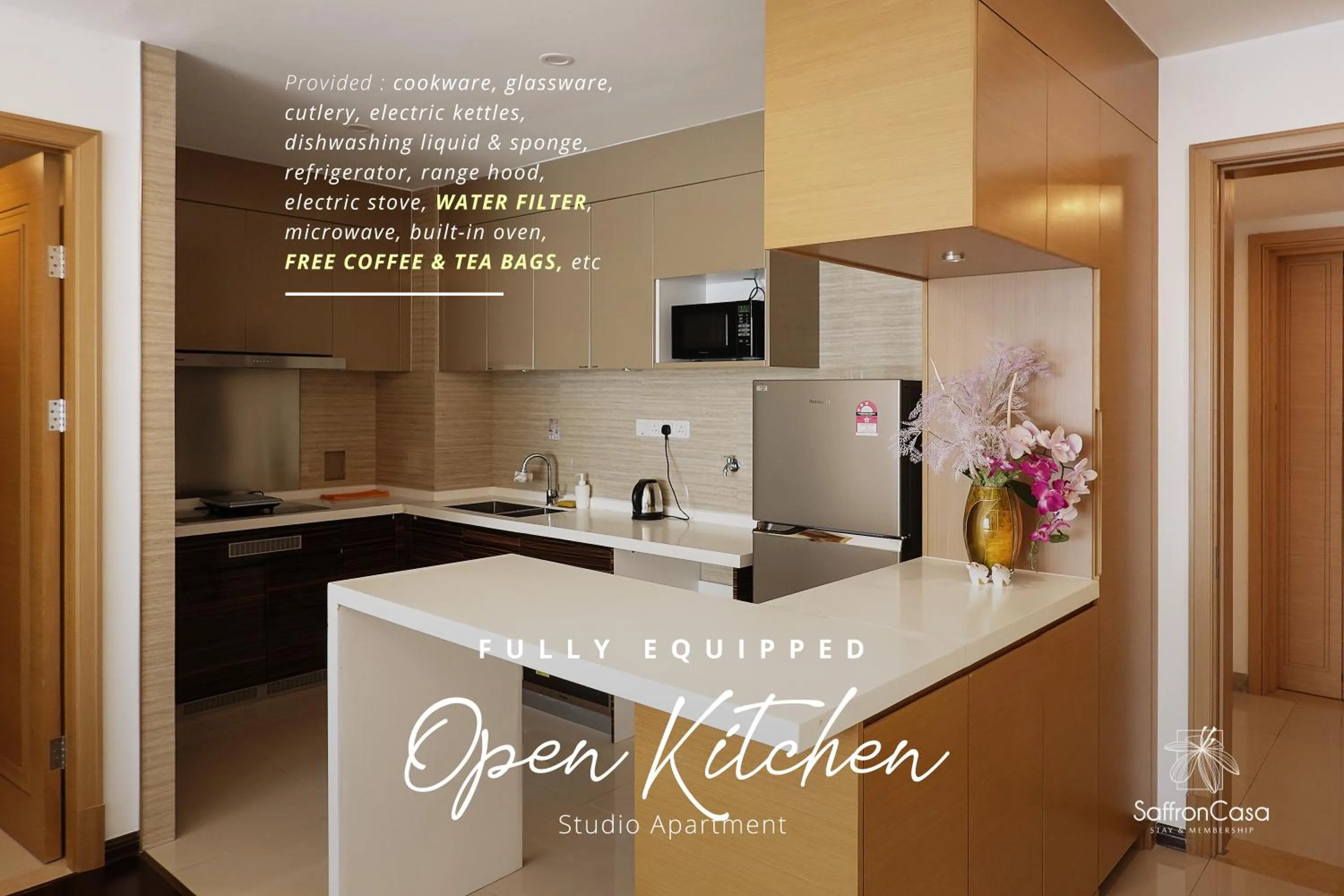 Kitchen or kitchenette in R&F Princess Cove JB By SaffronCasa JB