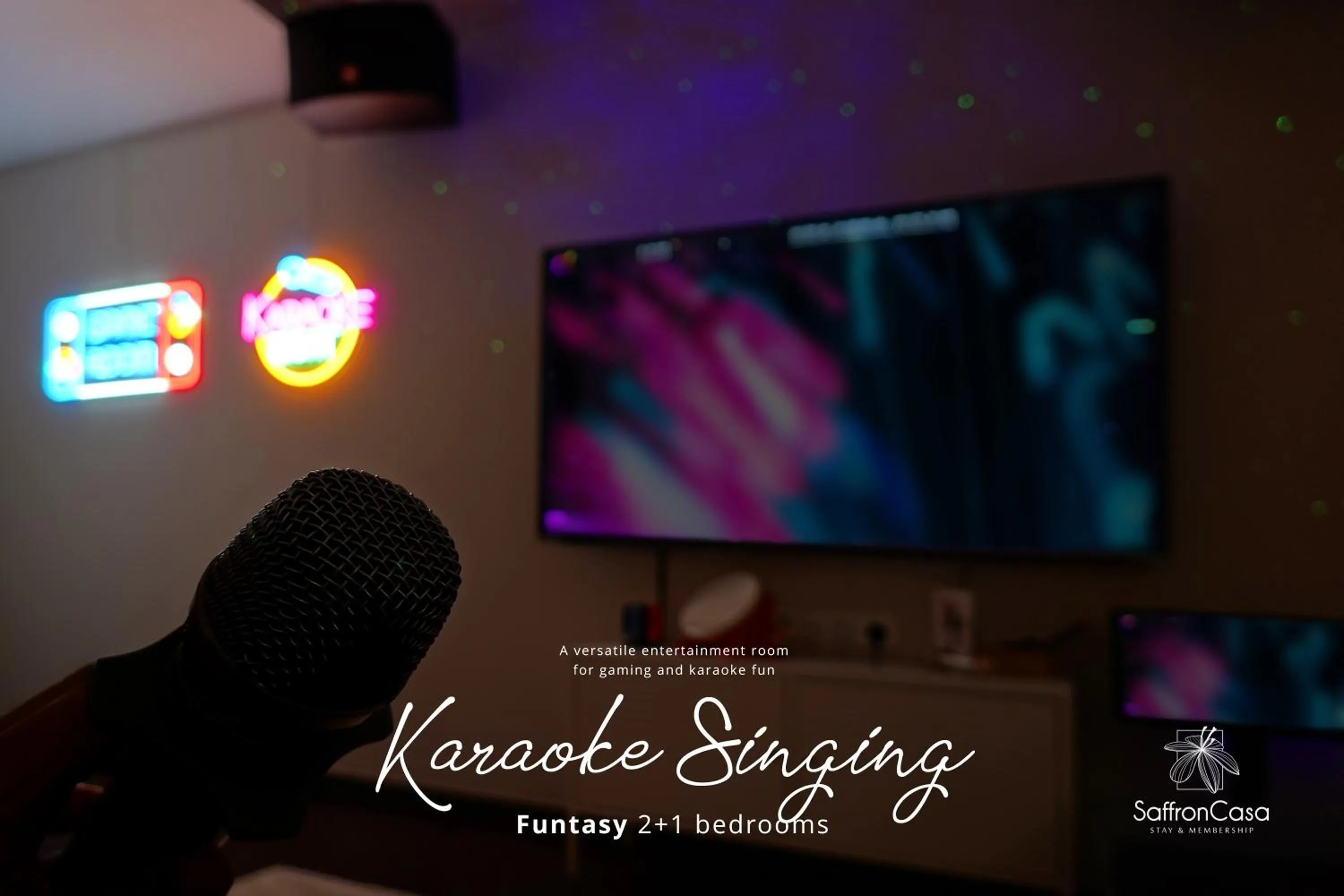 TV and multimedia in R&F Princess Cove JB By SaffronCasa JB