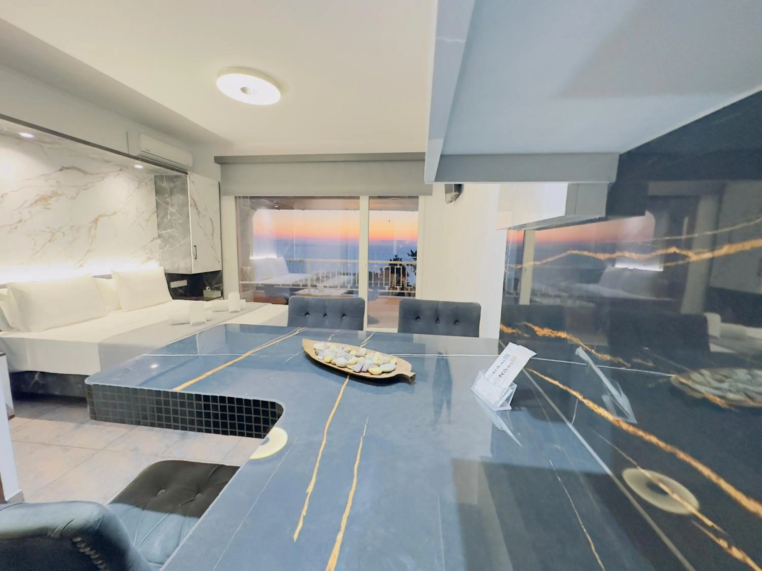 View (from property/room) in Nikos Apartments Corfu