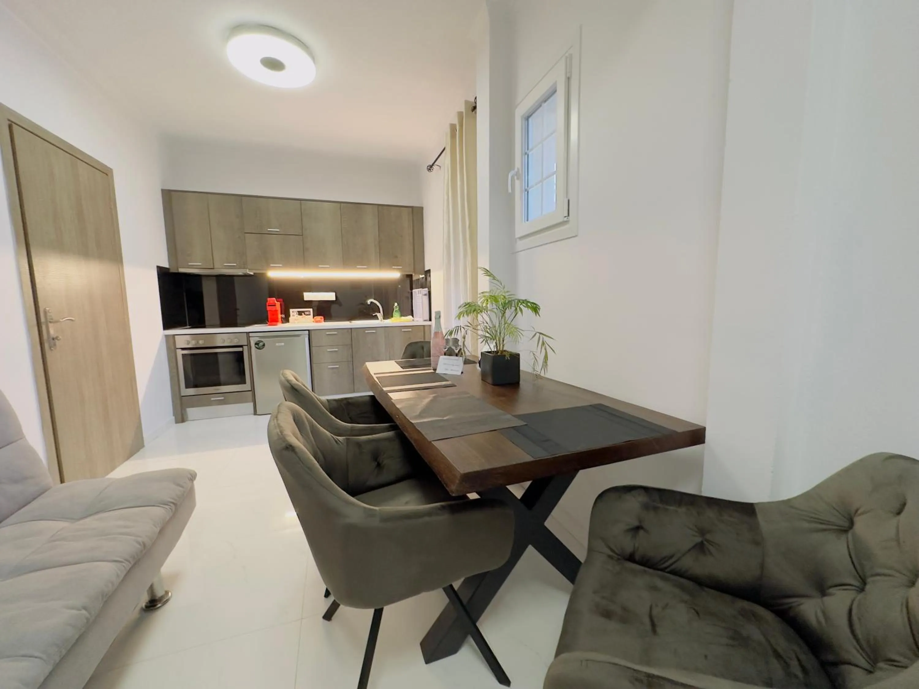 Living room in Nikos Apartments Corfu