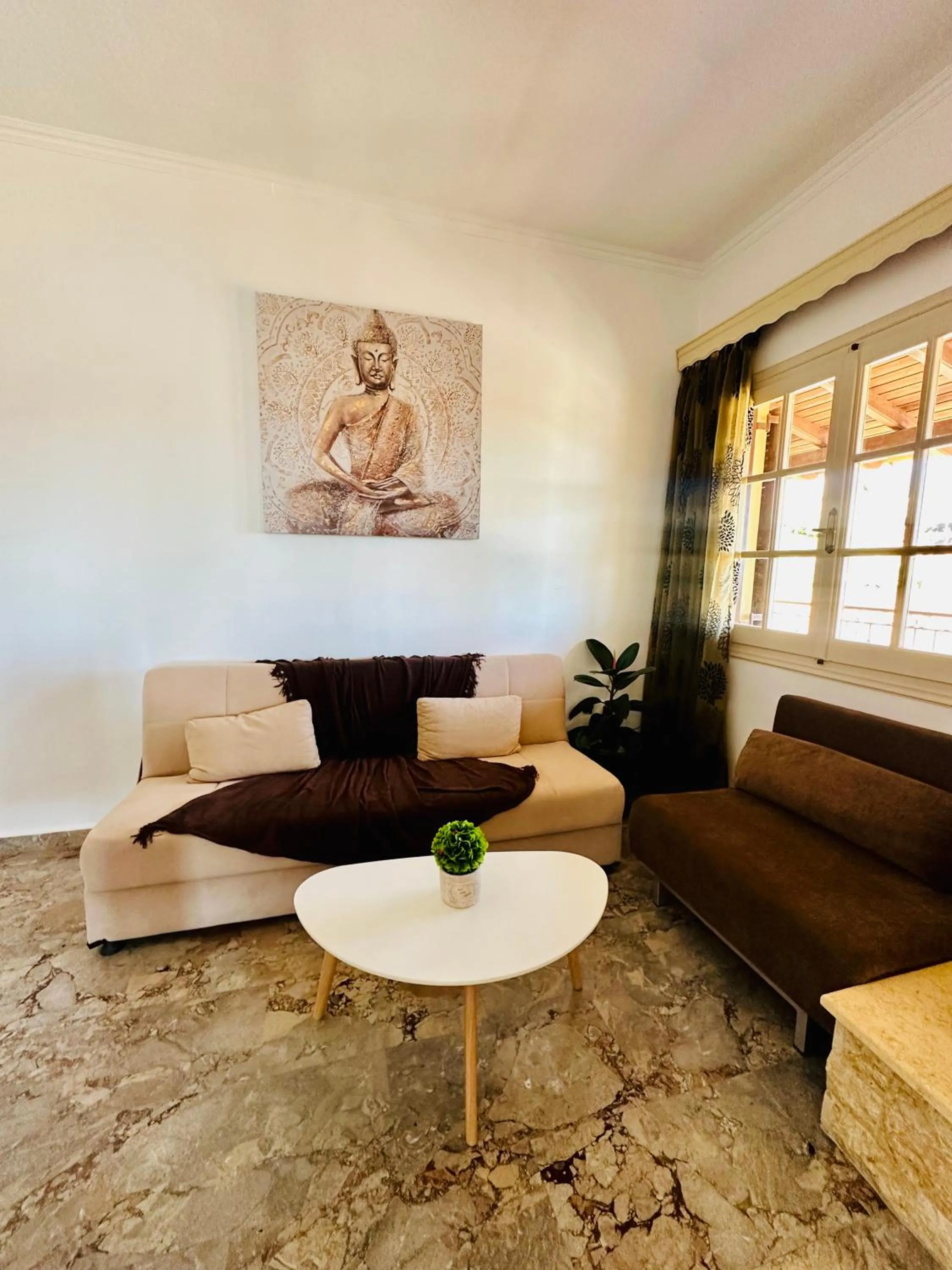 Living room in Nikos Apartments Corfu