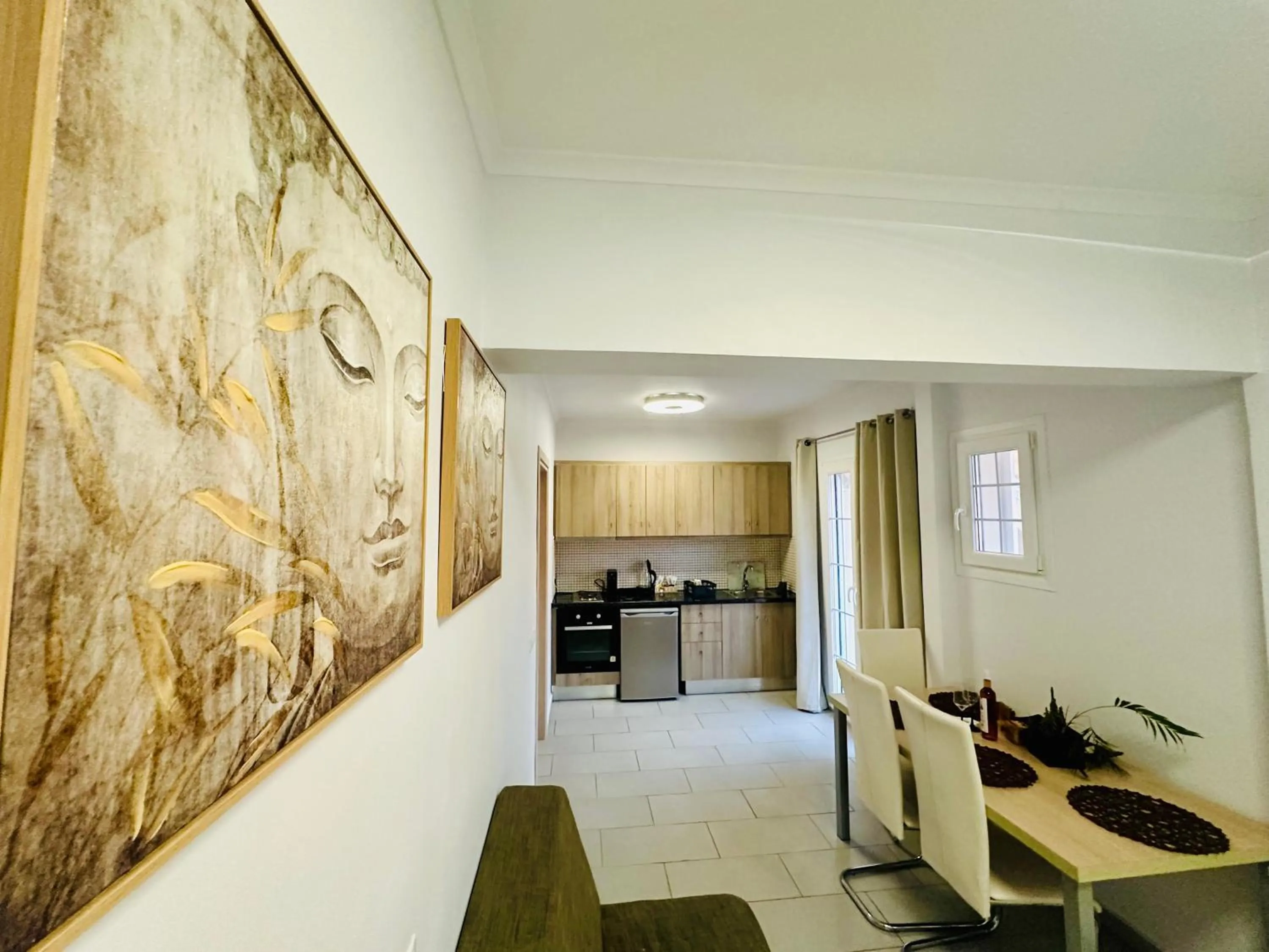 Living room in Nikos Apartments Corfu