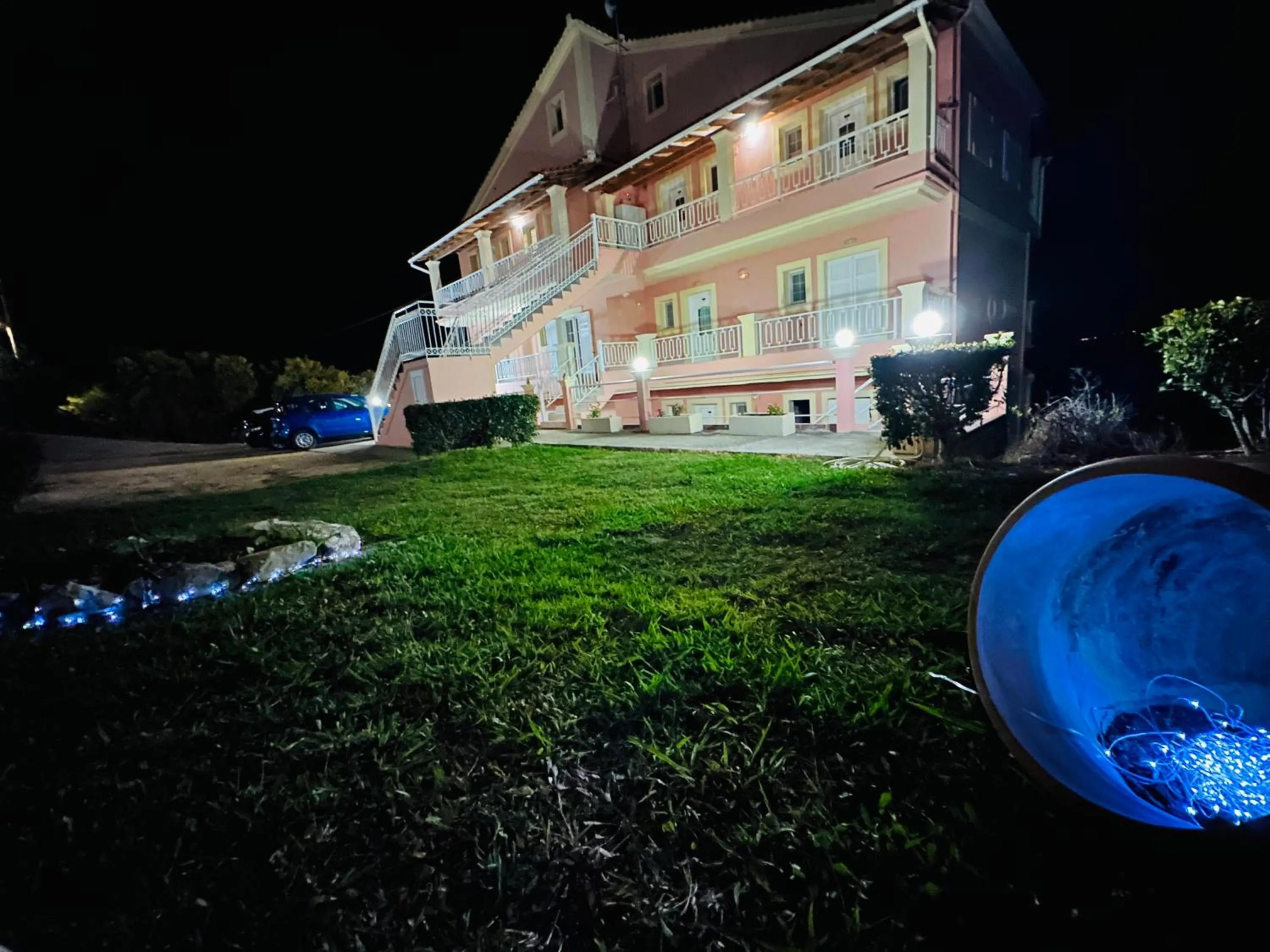 Property building in Nikos Apartments Corfu