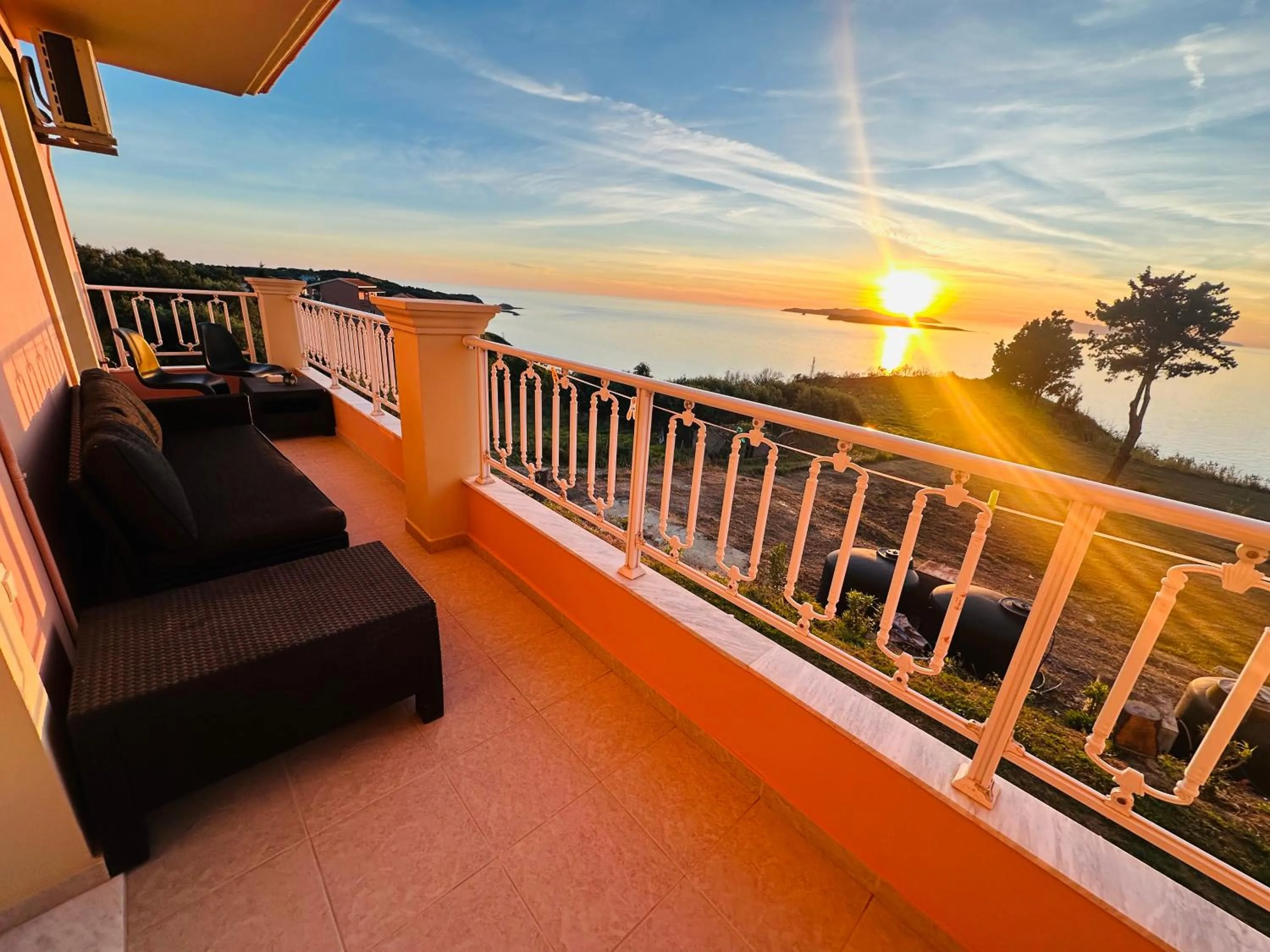 Sea view in Nikos Apartments Corfu