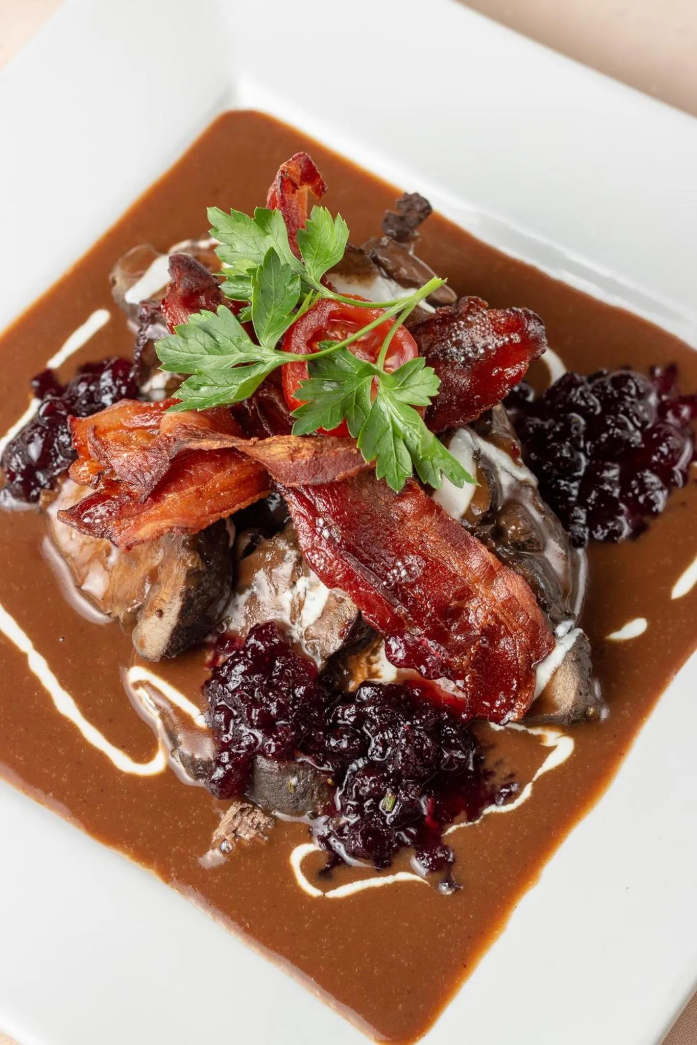 Dinner in Zum Waldhorn