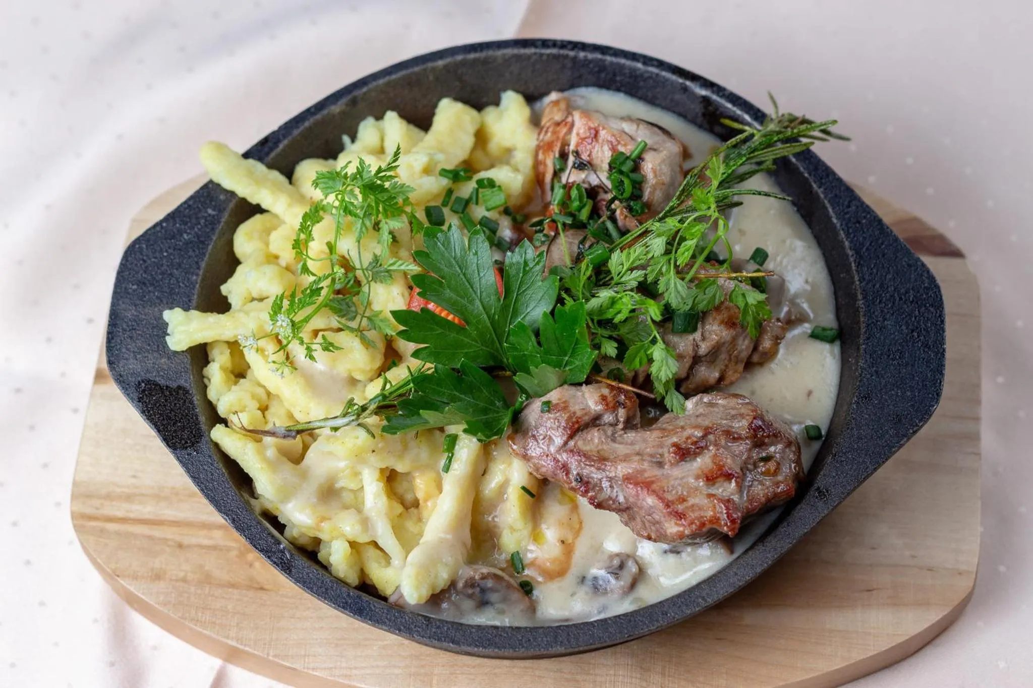 Dinner in Zum Waldhorn