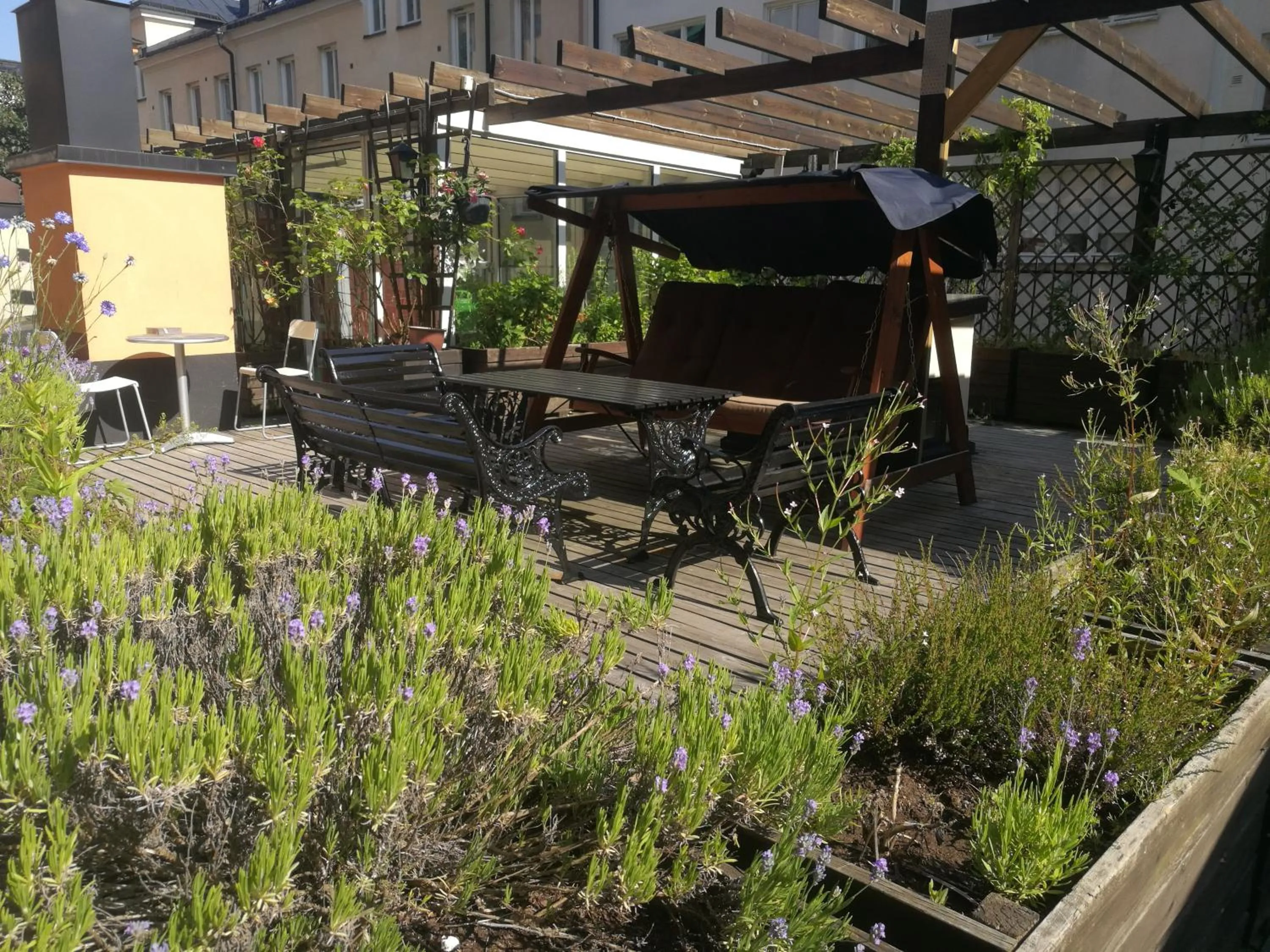 BBQ facilities in City Hotel Söder