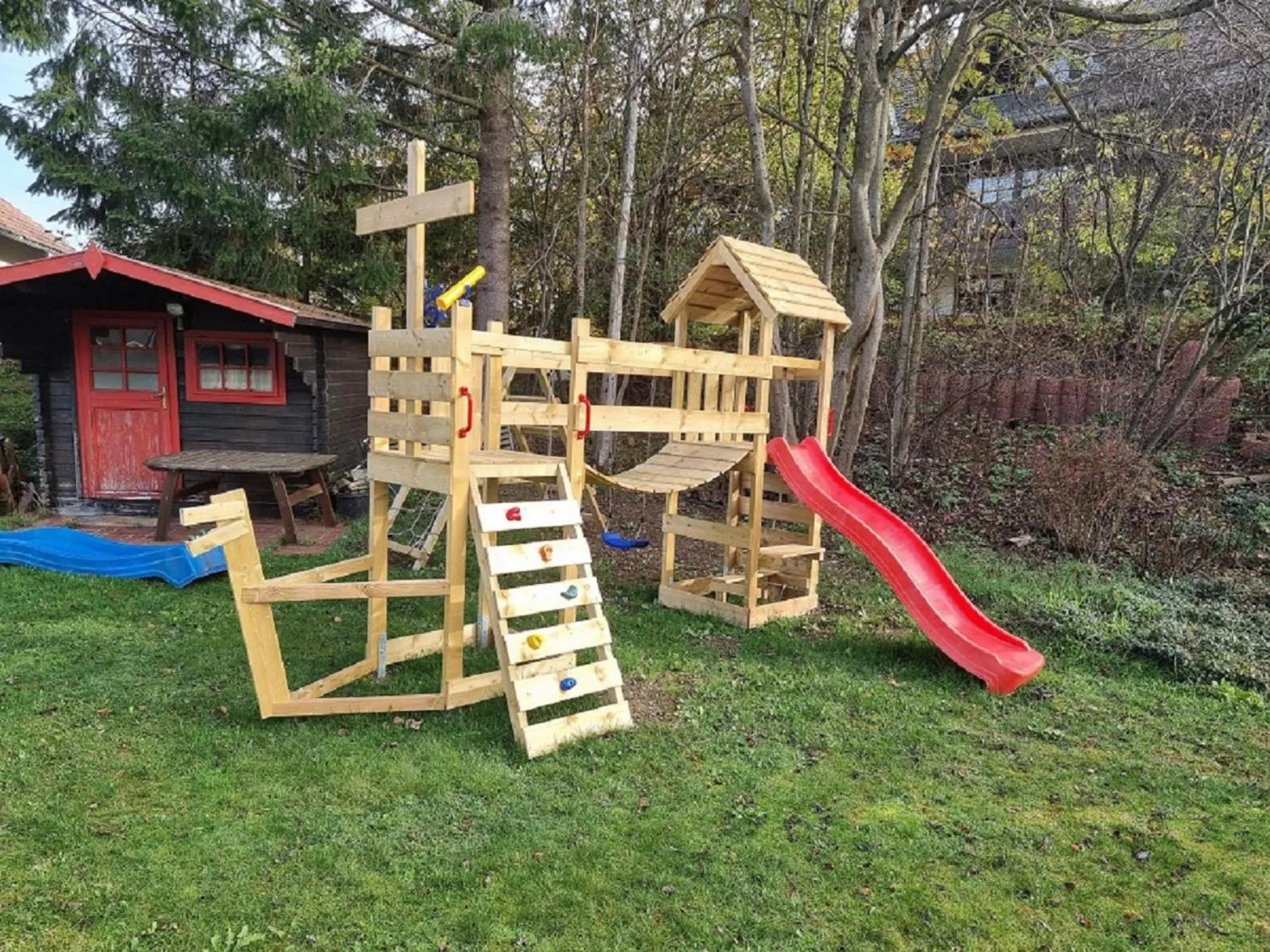 Children play ground in Ferienwohnanlage Prinzenhof