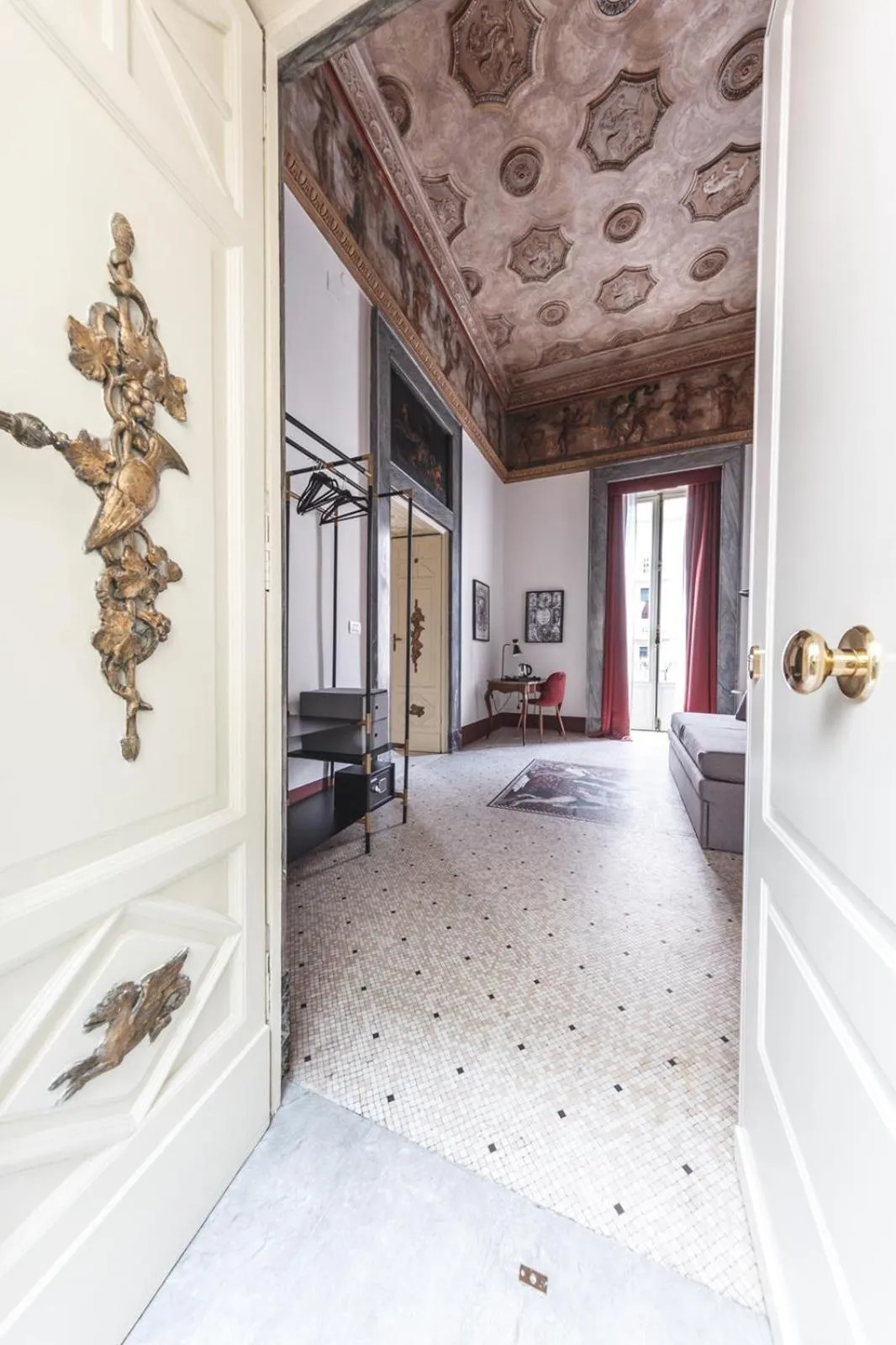 Living room in Relais Della Porta