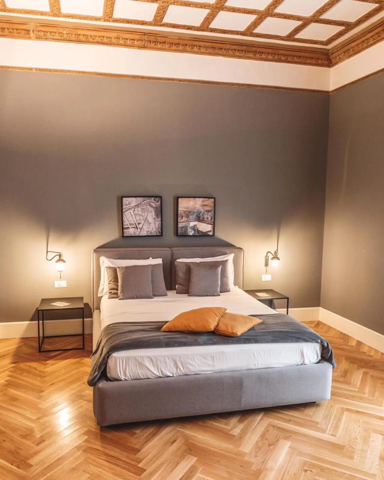 Bed in Relais Della Porta