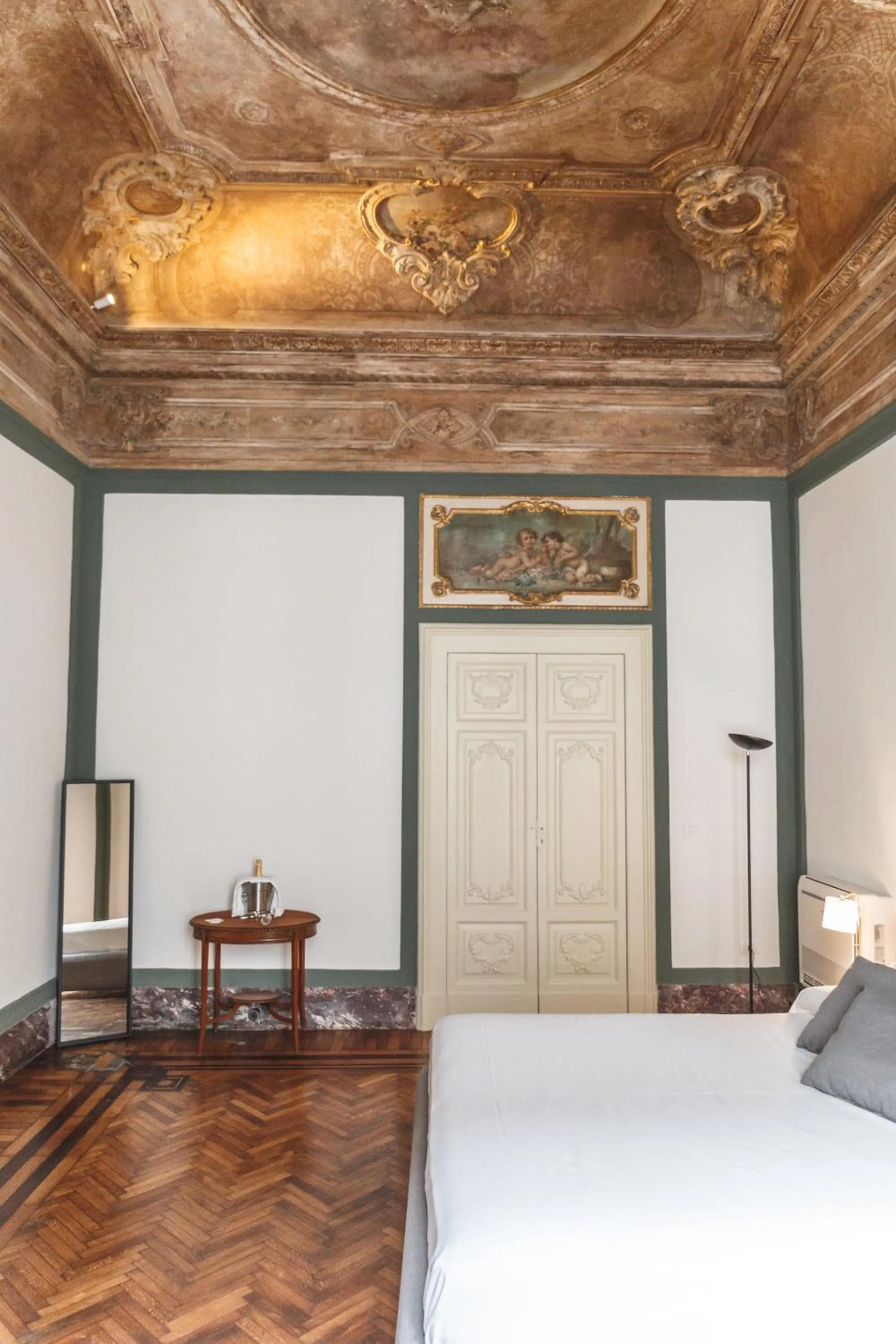 Balcony/Terrace, Bed in Relais Della Porta