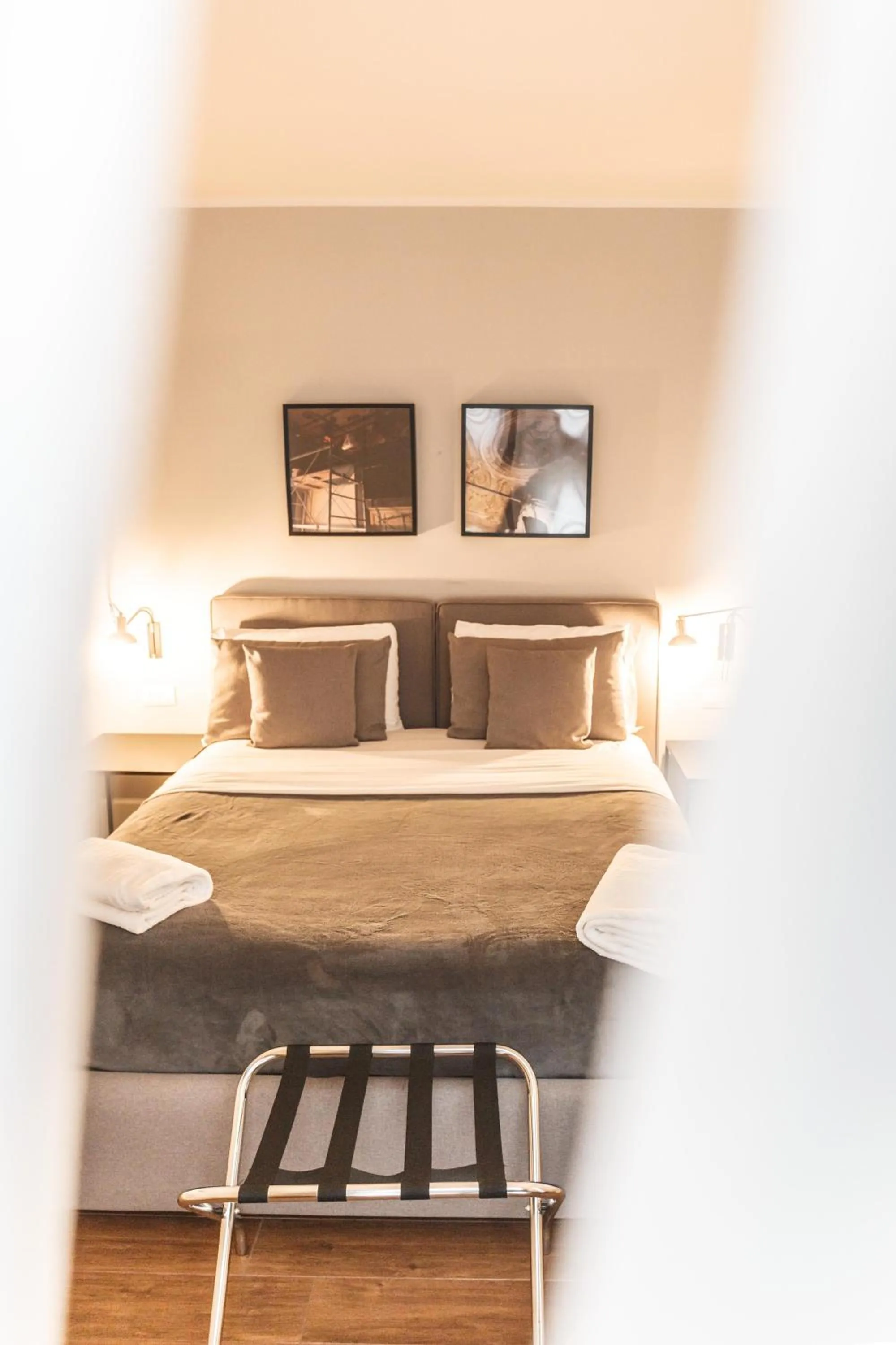 Balcony/Terrace, Bed in Relais Della Porta