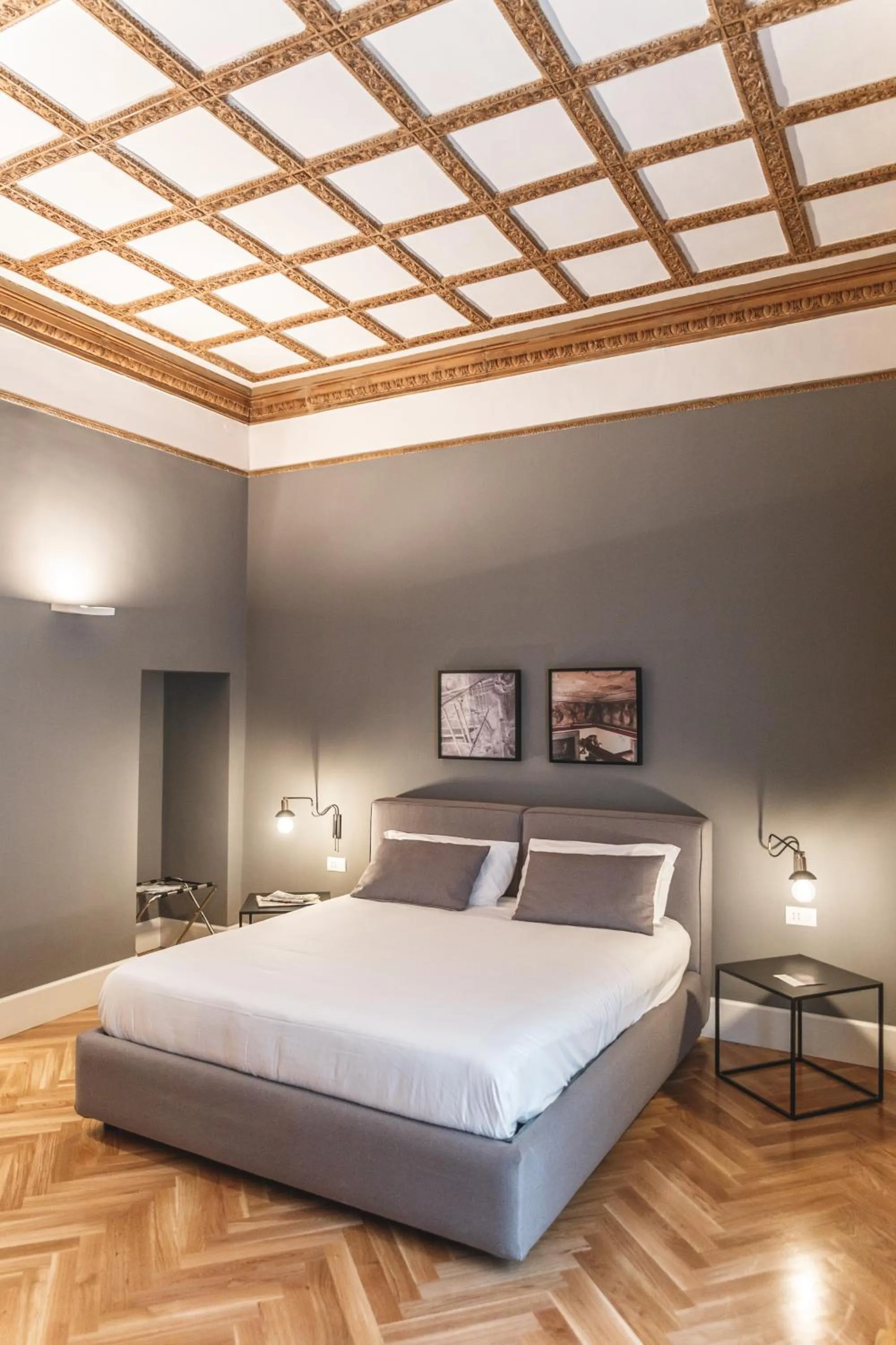 Balcony/Terrace, Bed in Relais Della Porta