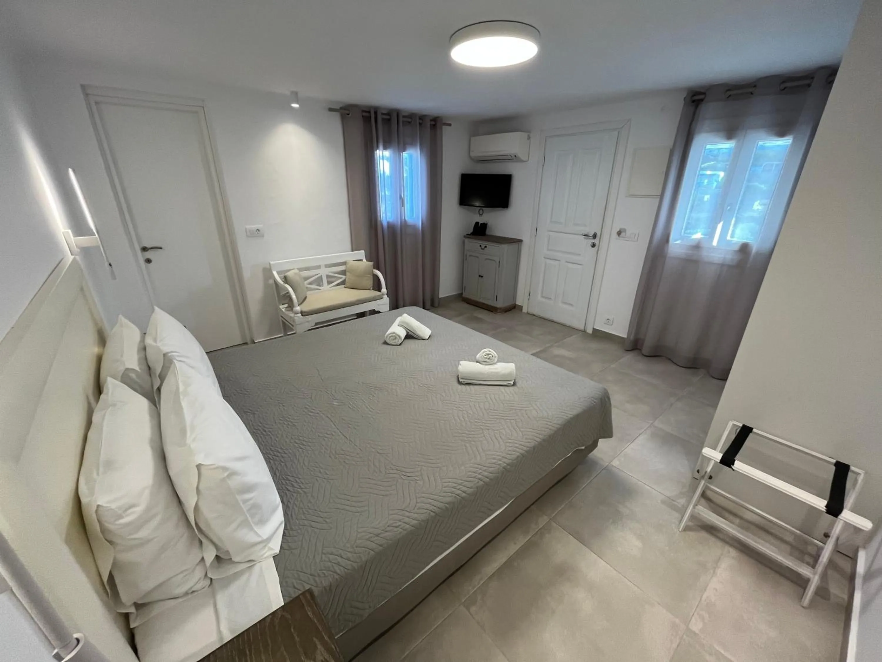 Bedroom, Bed in Villa Margarita