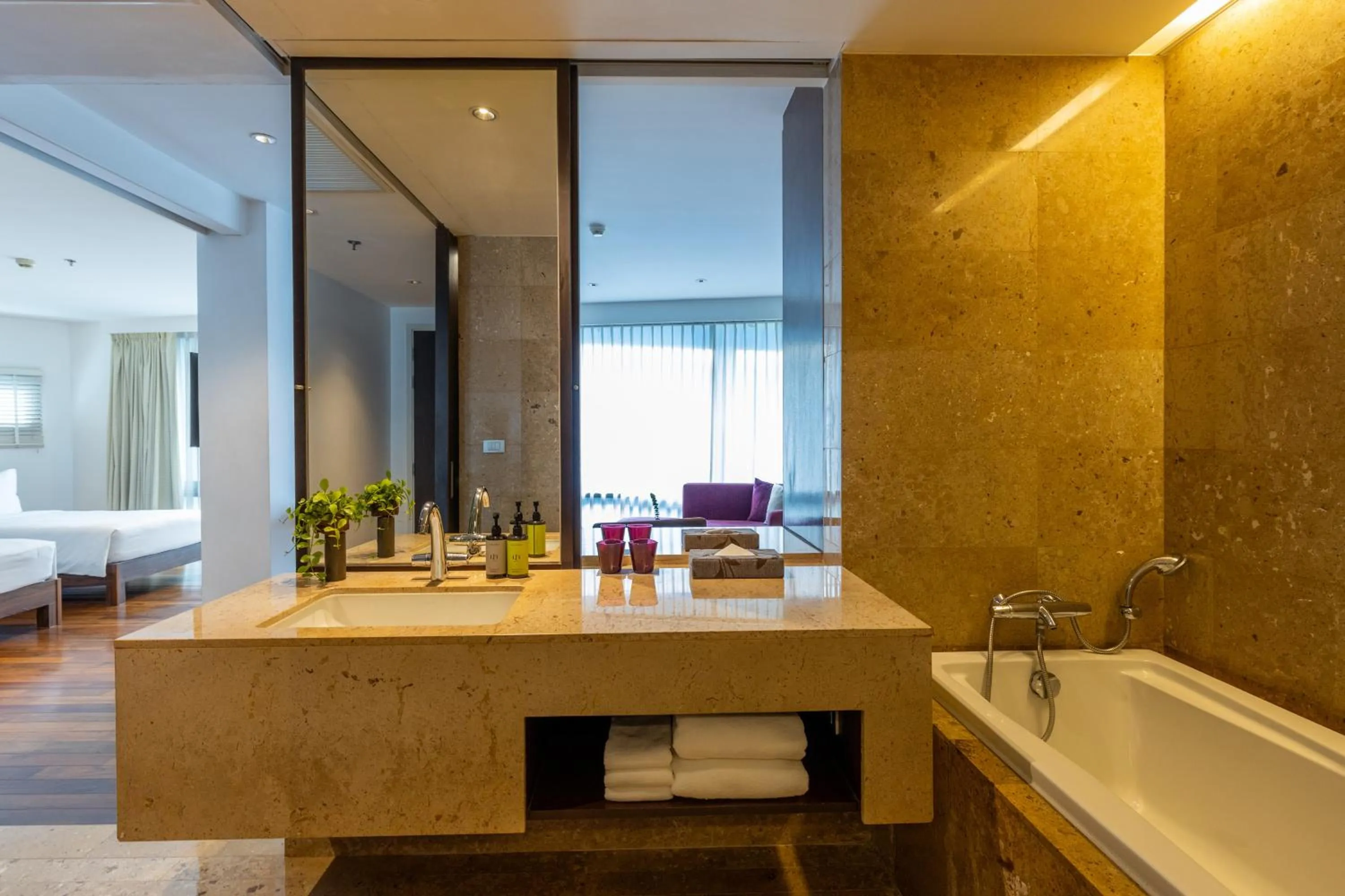 Bathroom in LiT BANGKOK Hotel