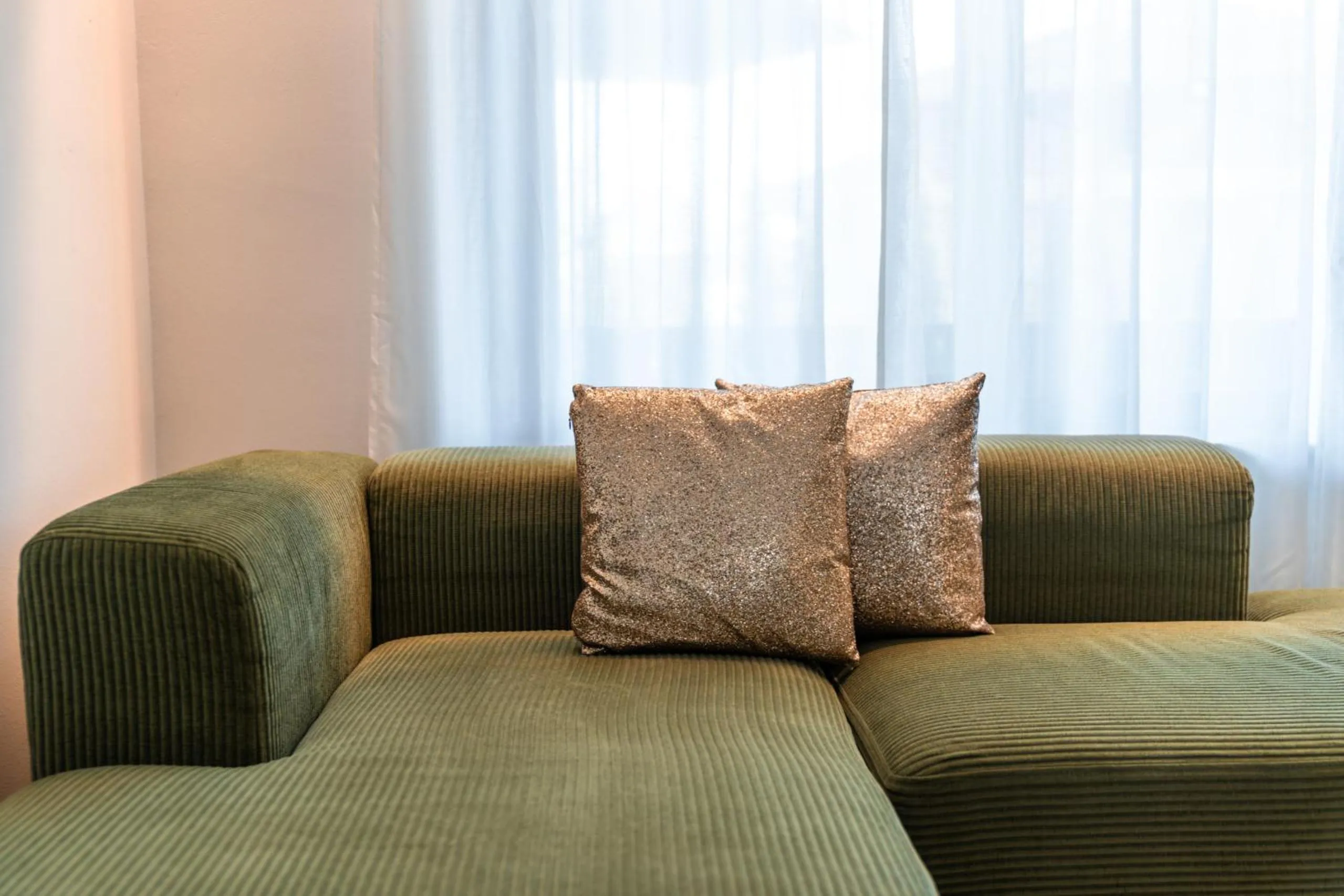 Living room in goldfinger + suites