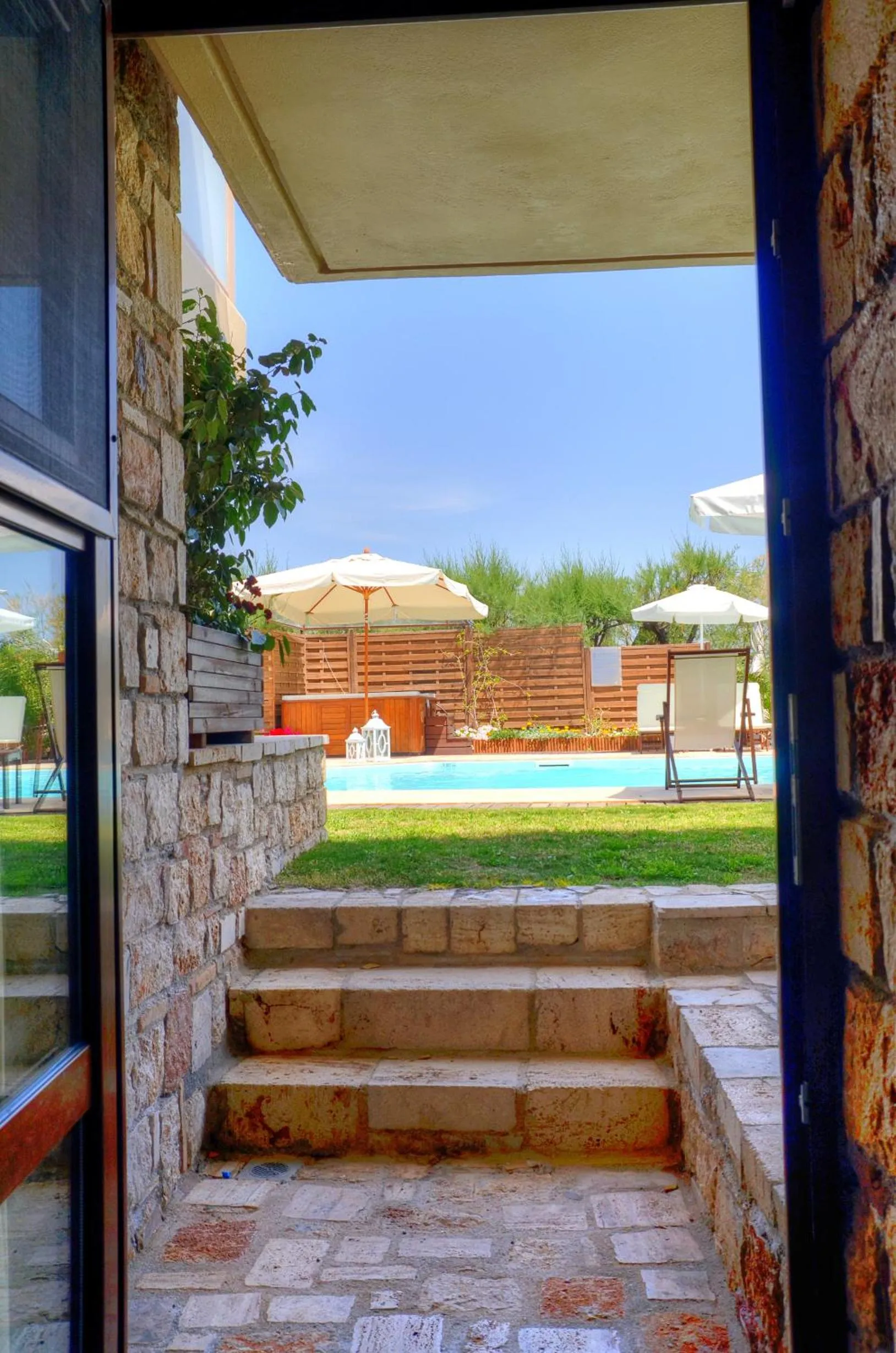 Garden in Enalio Suites