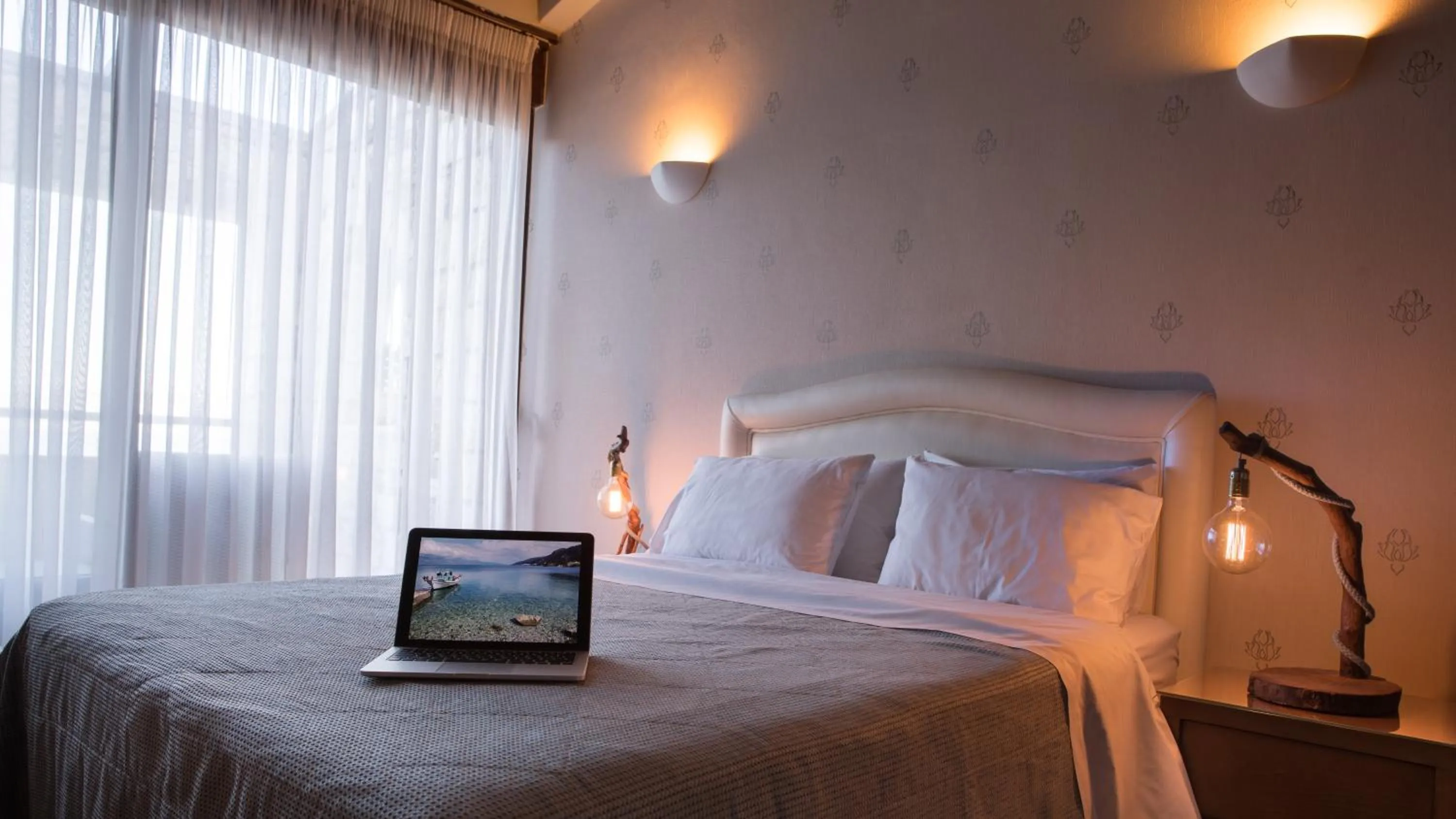 Bedroom in Enalio Suites