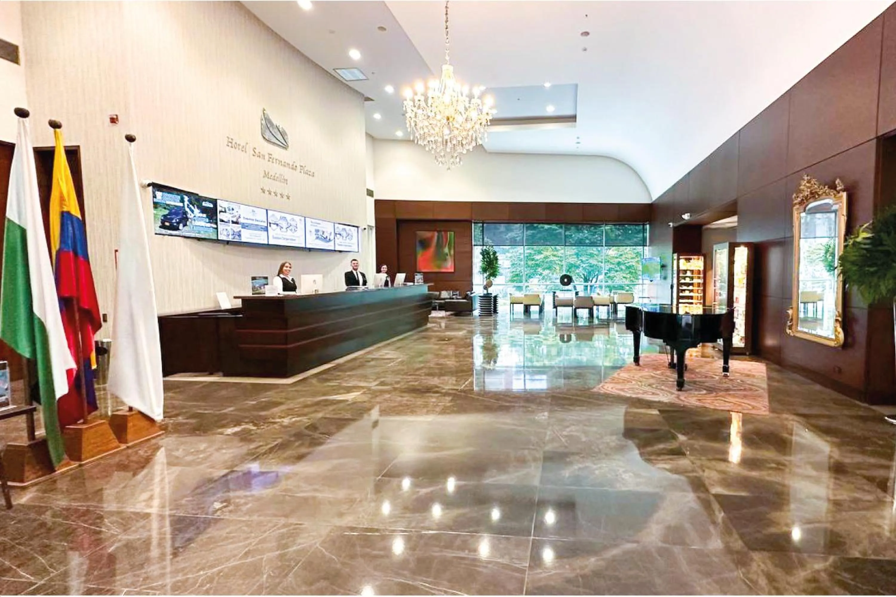 Lobby or reception in Hotel San Fernando Plaza