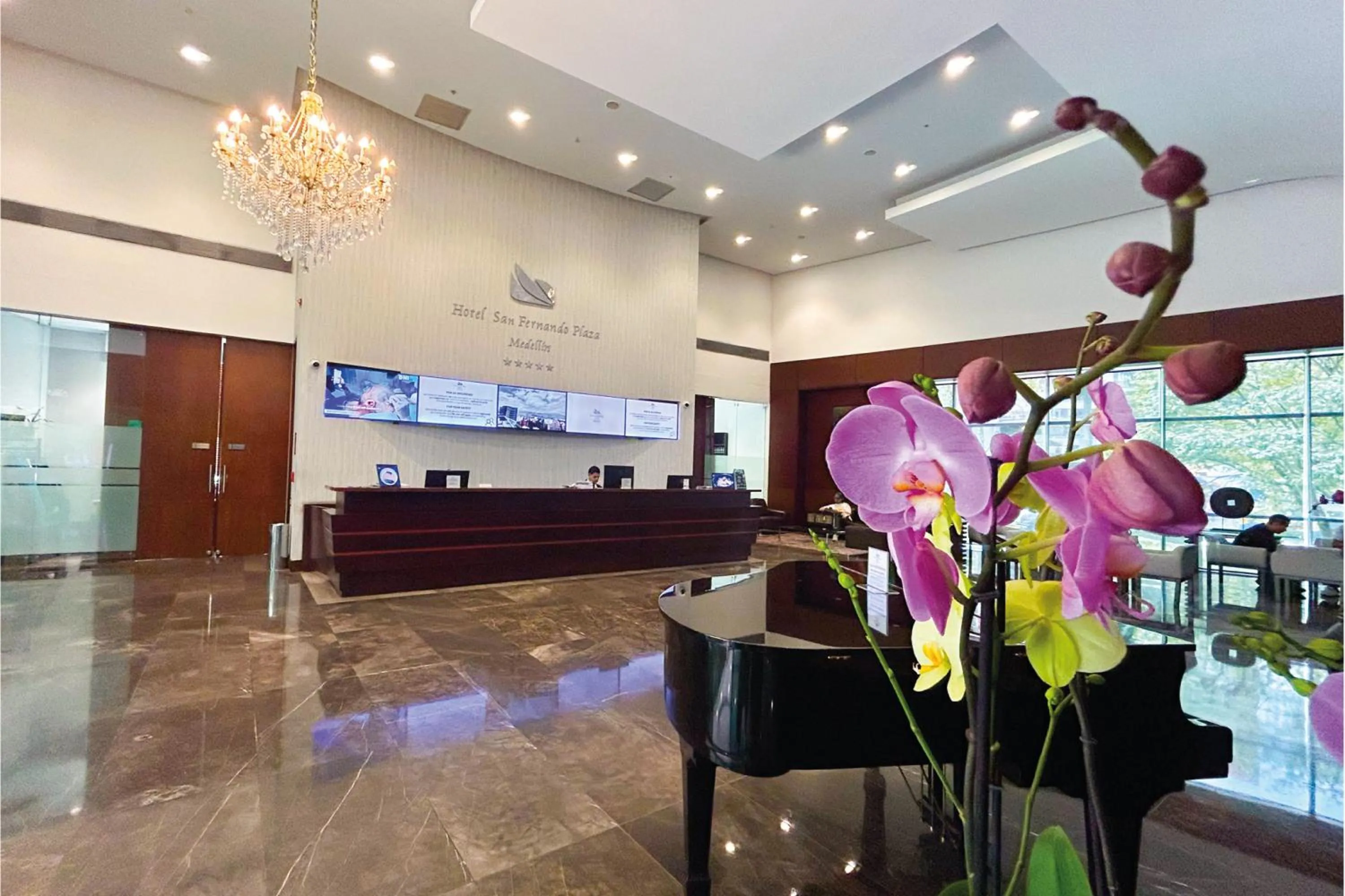 Lobby or reception in Hotel San Fernando Plaza