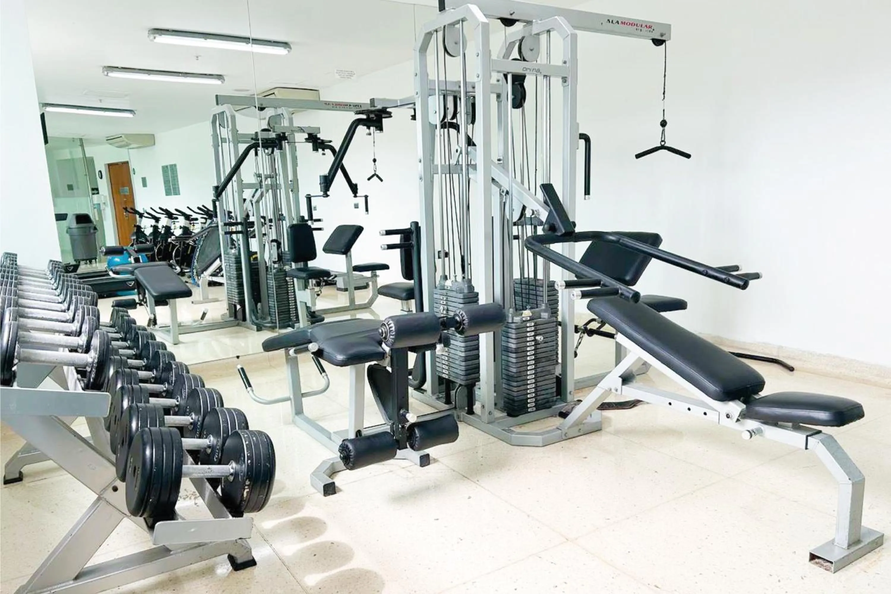 Fitness centre/facilities in Hotel San Fernando Plaza