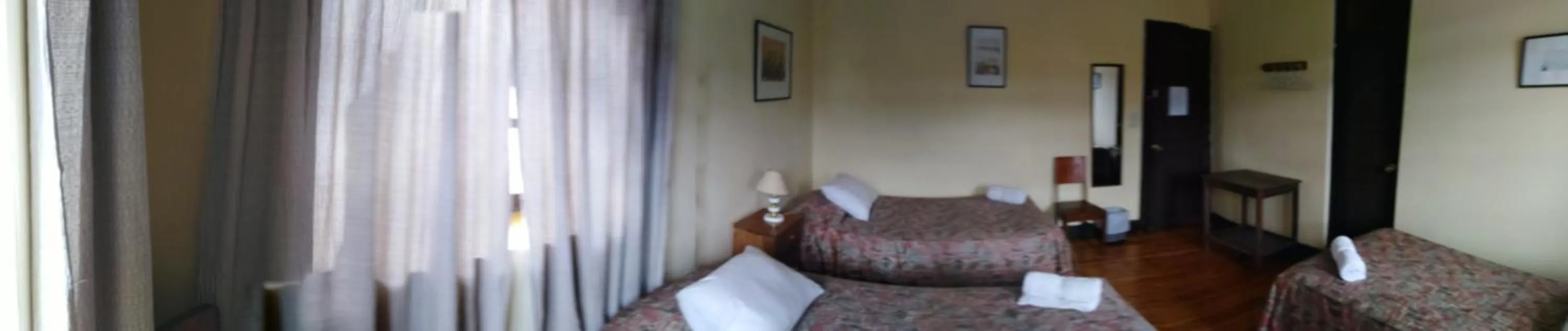 Bed in El Tuco Hotel