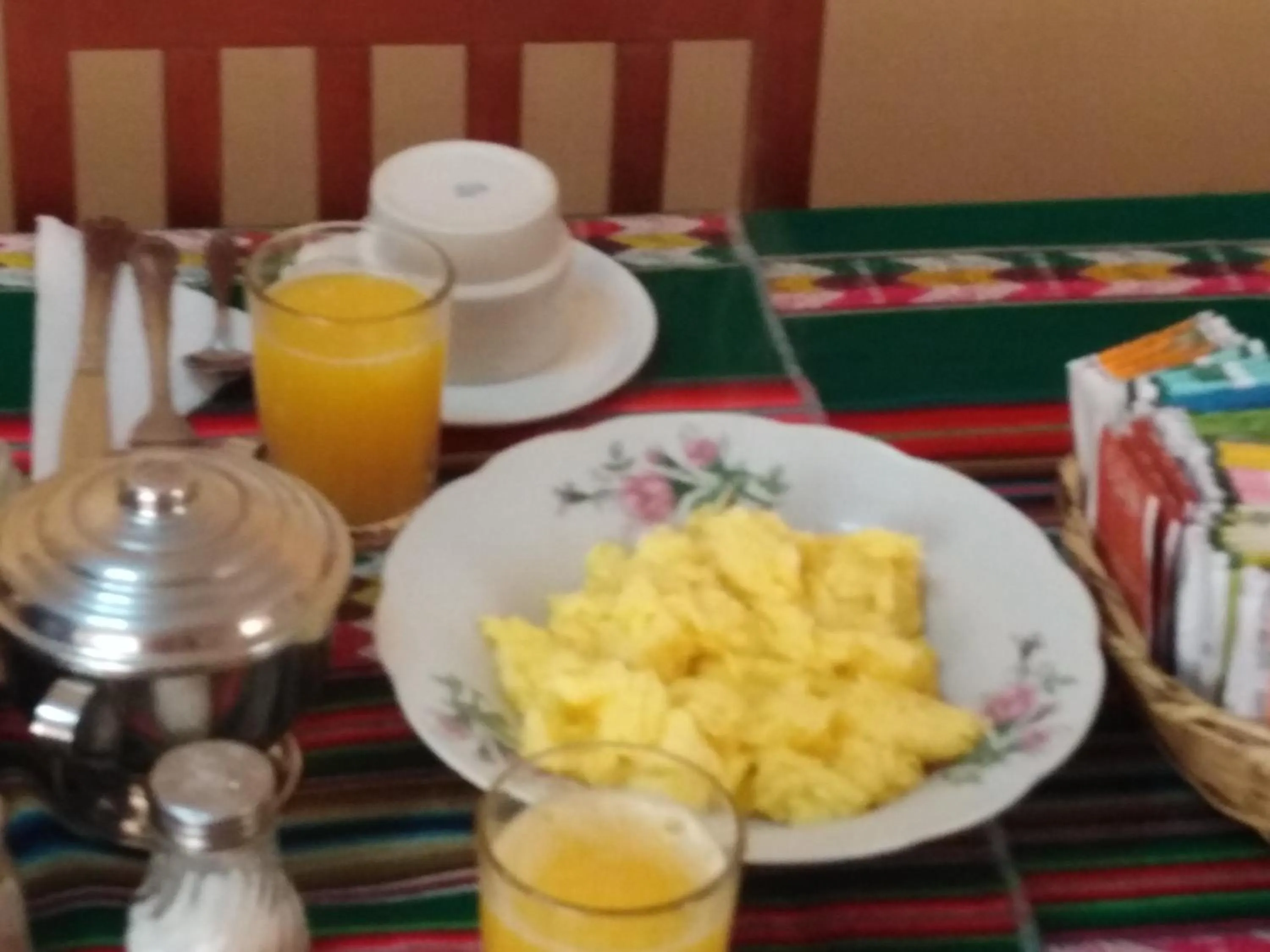Breakfast in El Tuco Hotel