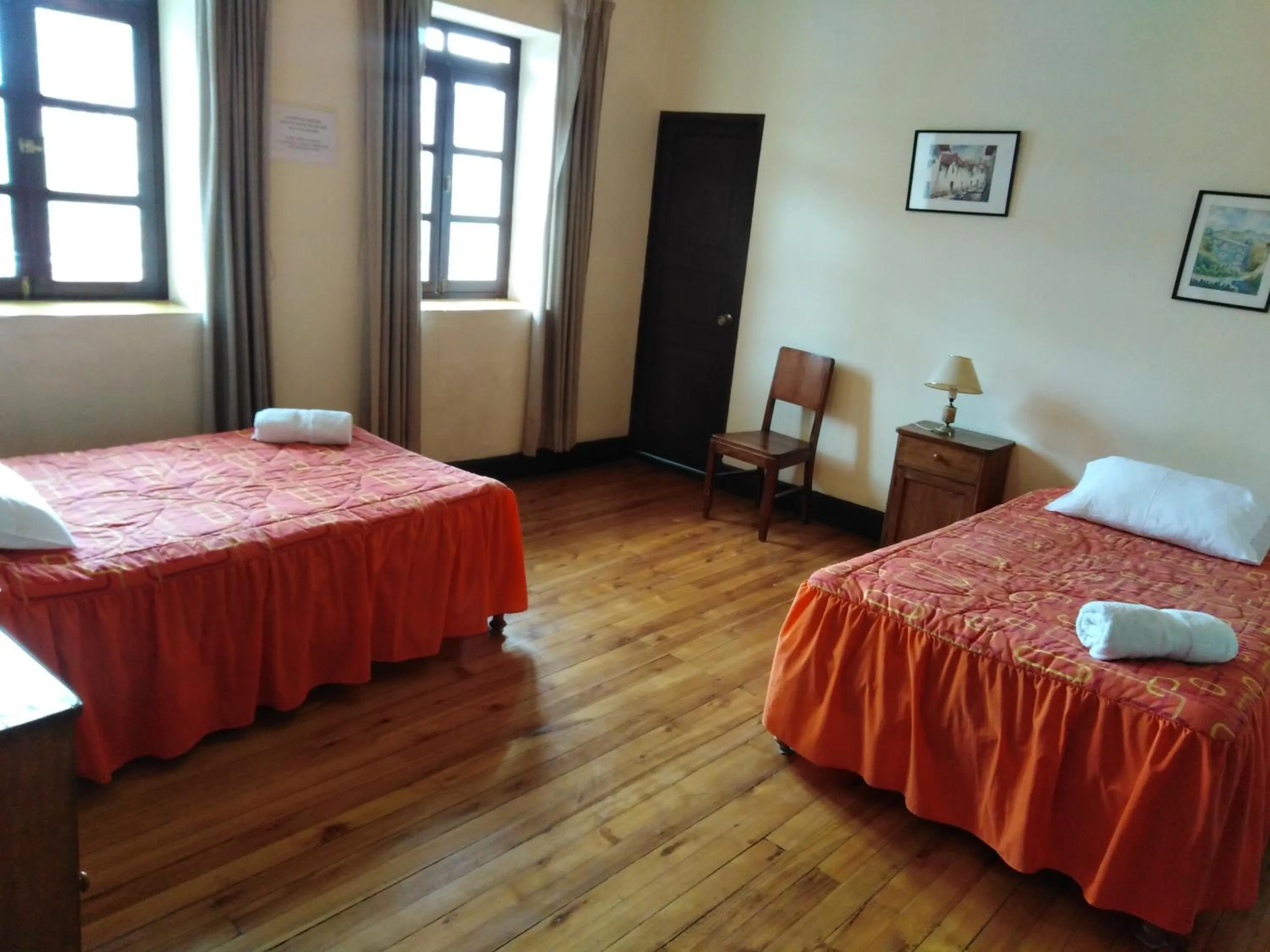 Bed in El Tuco Hotel