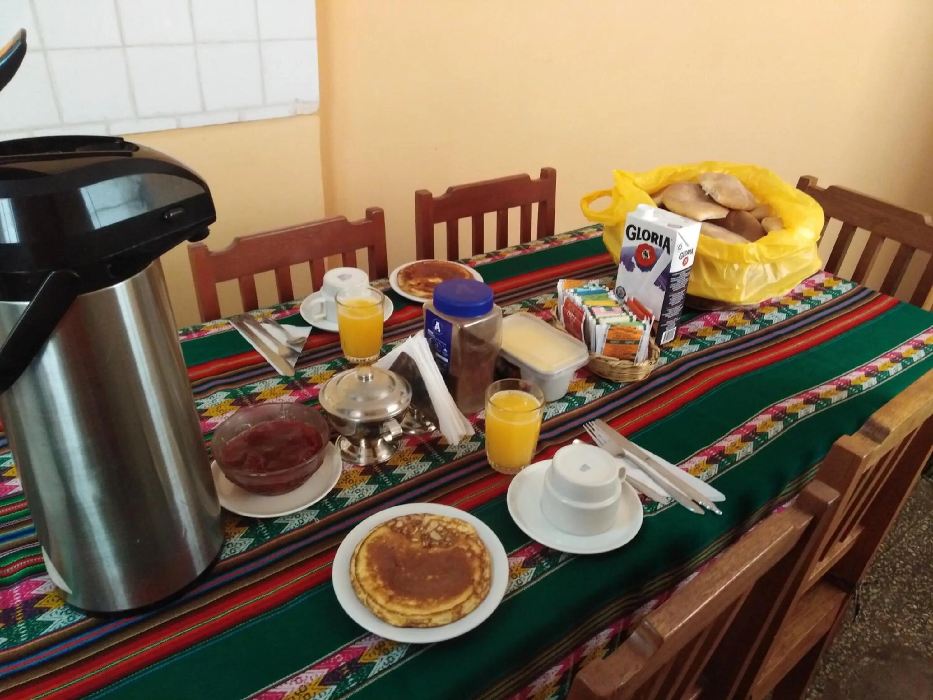 Breakfast in El Tuco Hotel