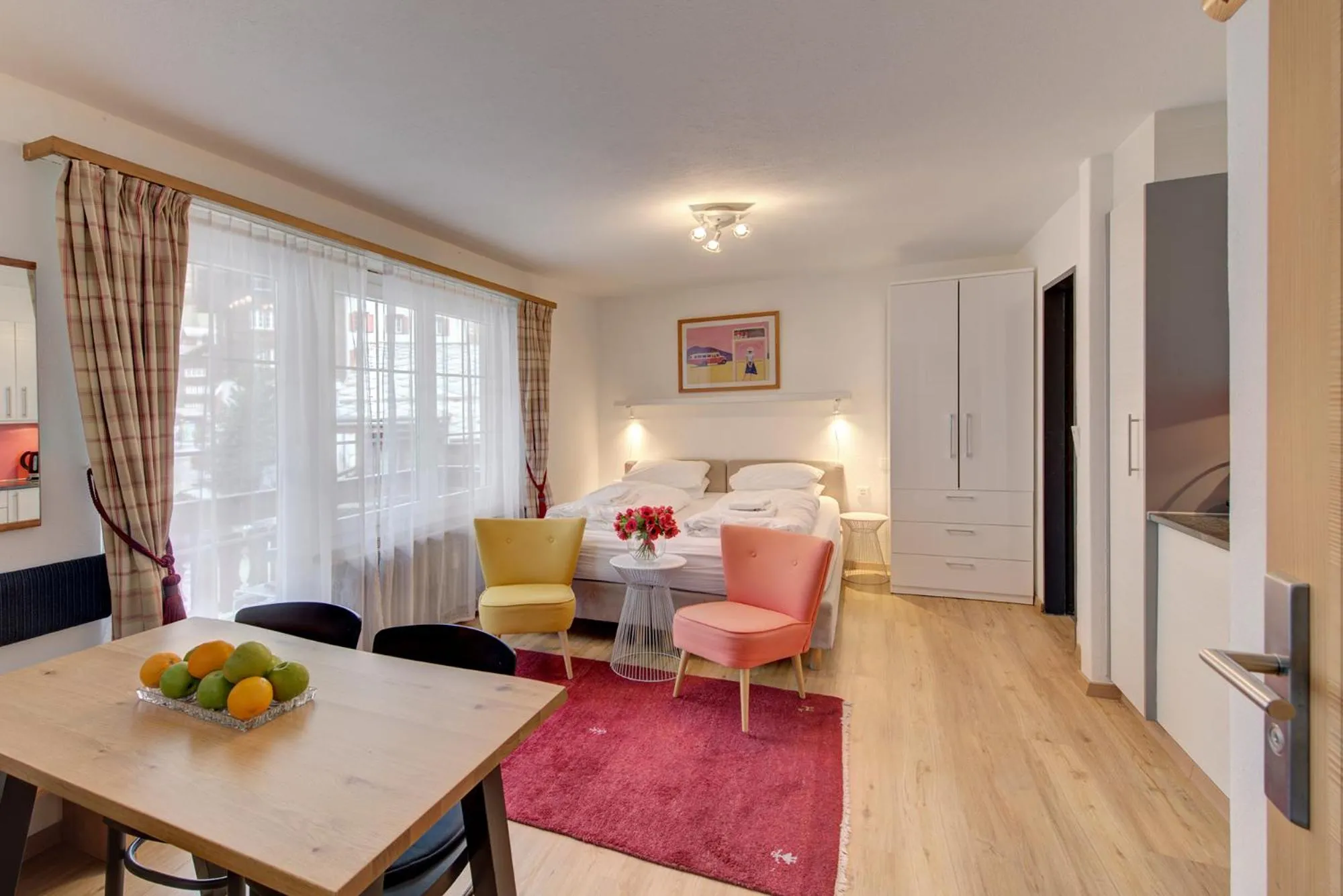 Bedroom, Bed in Good Value Apartments by MX Zermatt