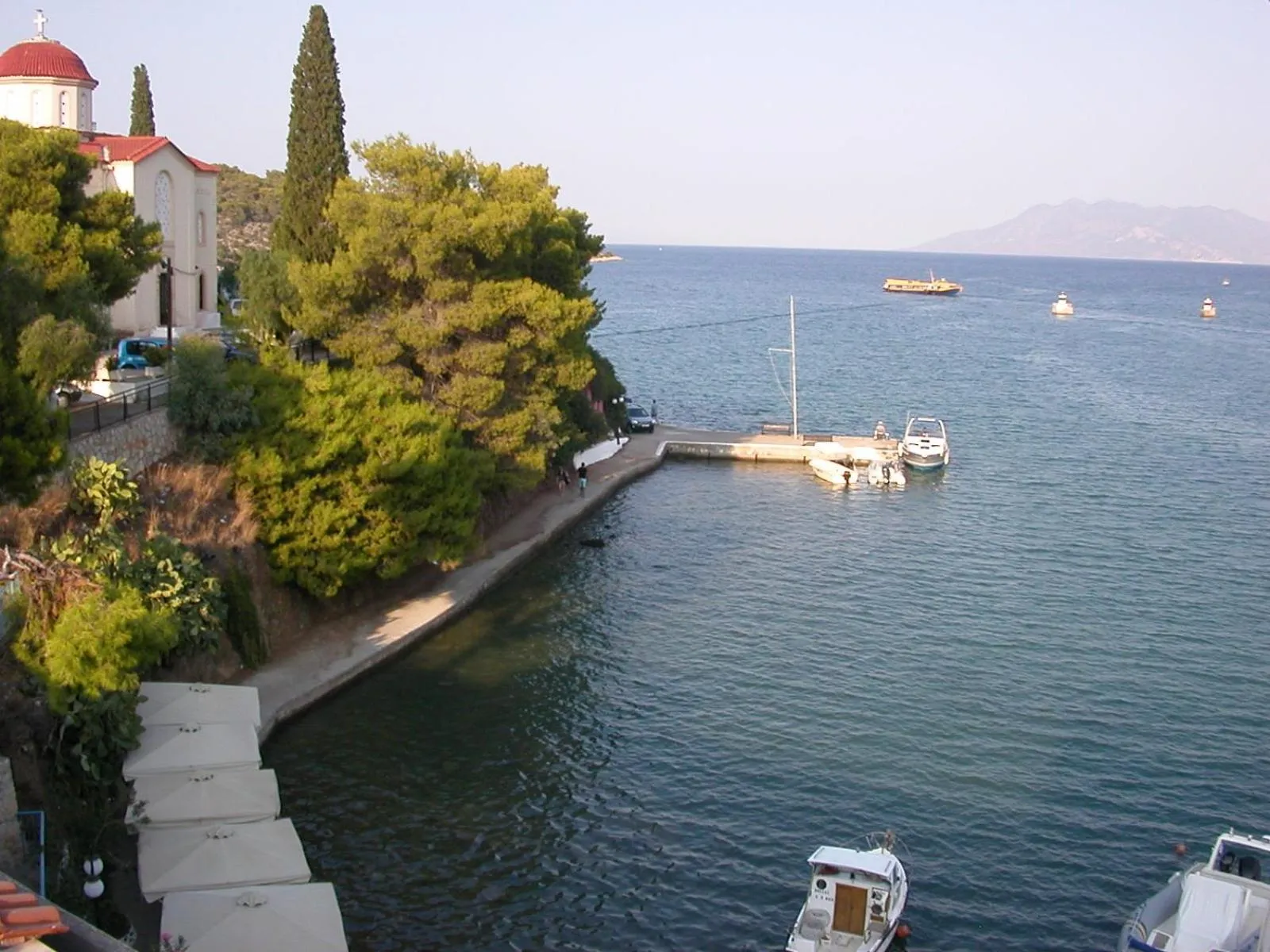 Natural landscape in Saronis Hotel