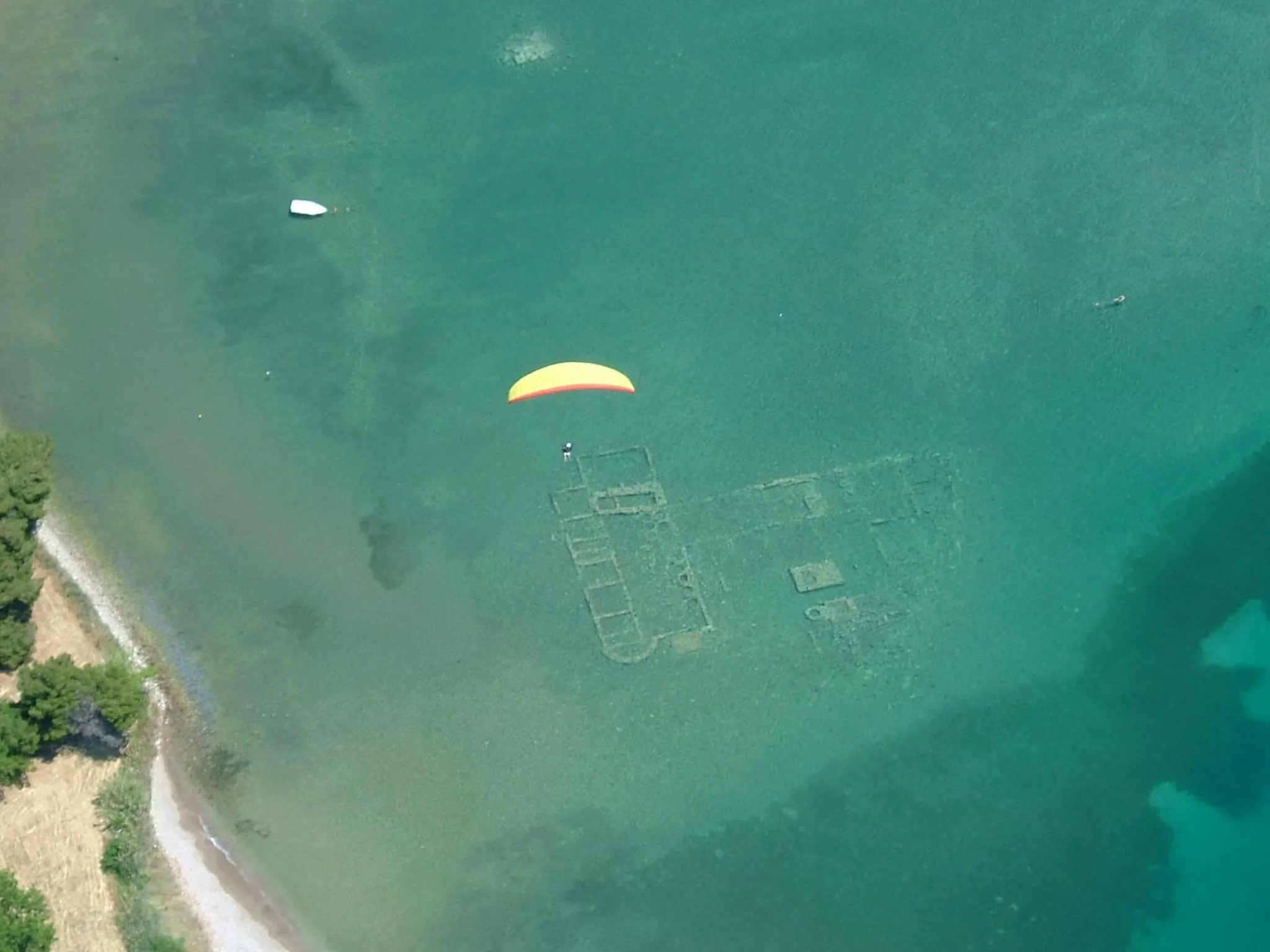 Bird's eye view in Saronis Hotel