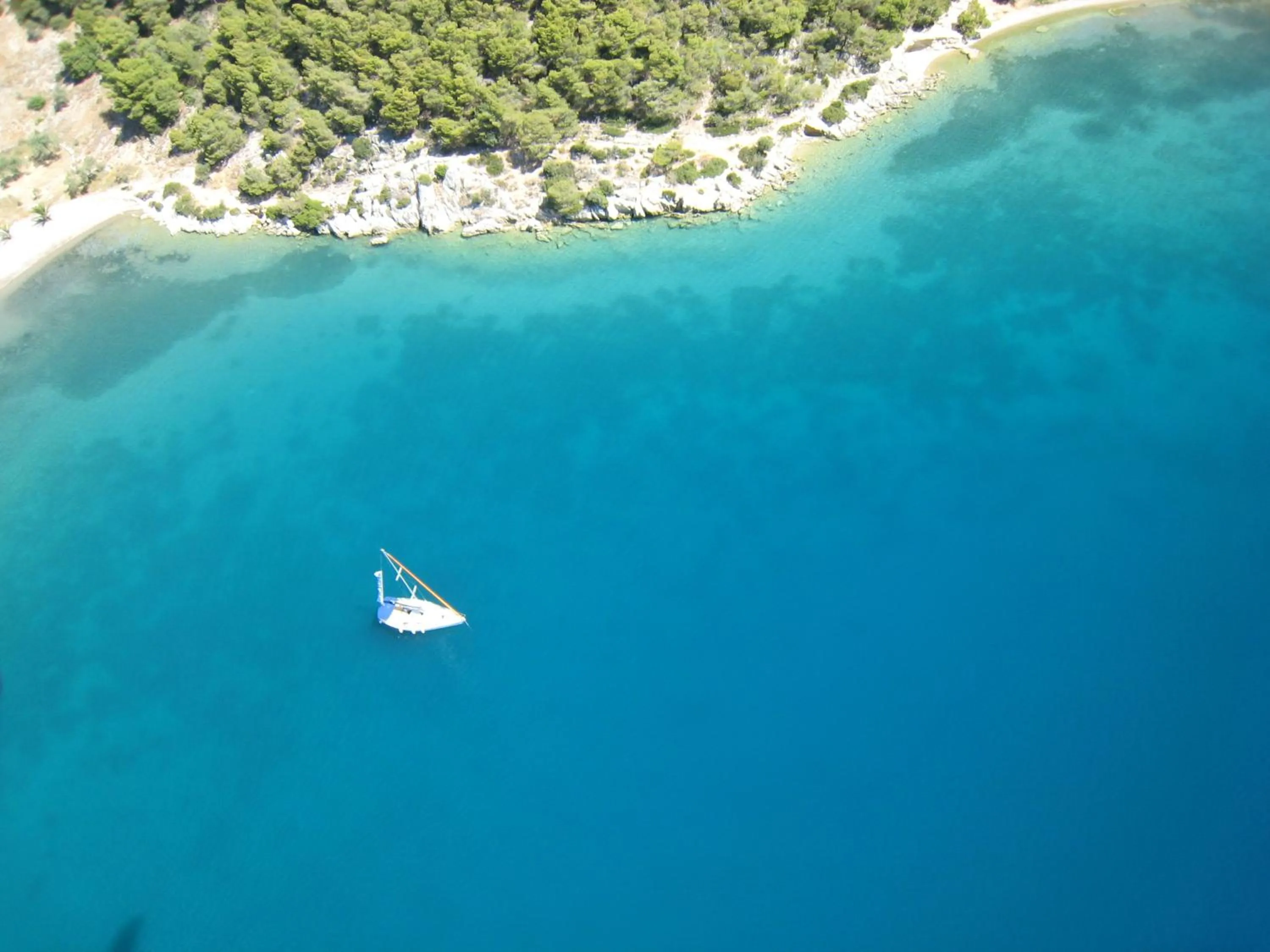 Bird's eye view in Saronis Hotel