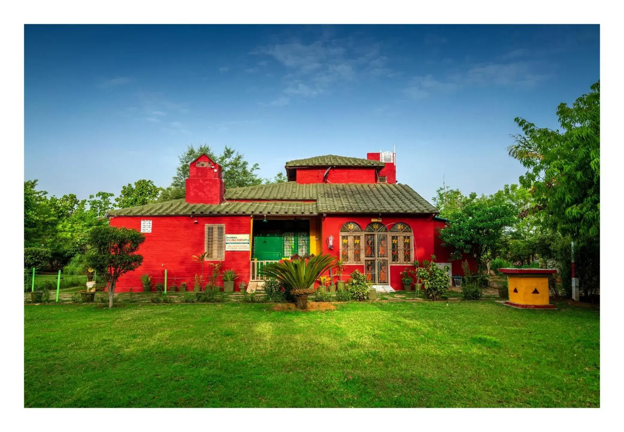 Property building in An Authentic Village Farm Property building in An Authentic Village Farm