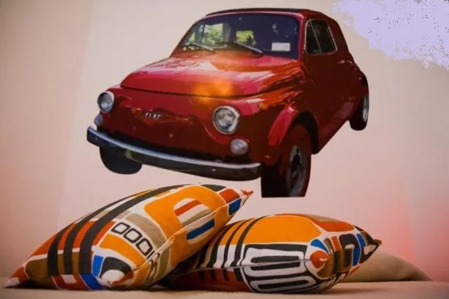 Decorative detail in Tra Gianicolo e Trastevere