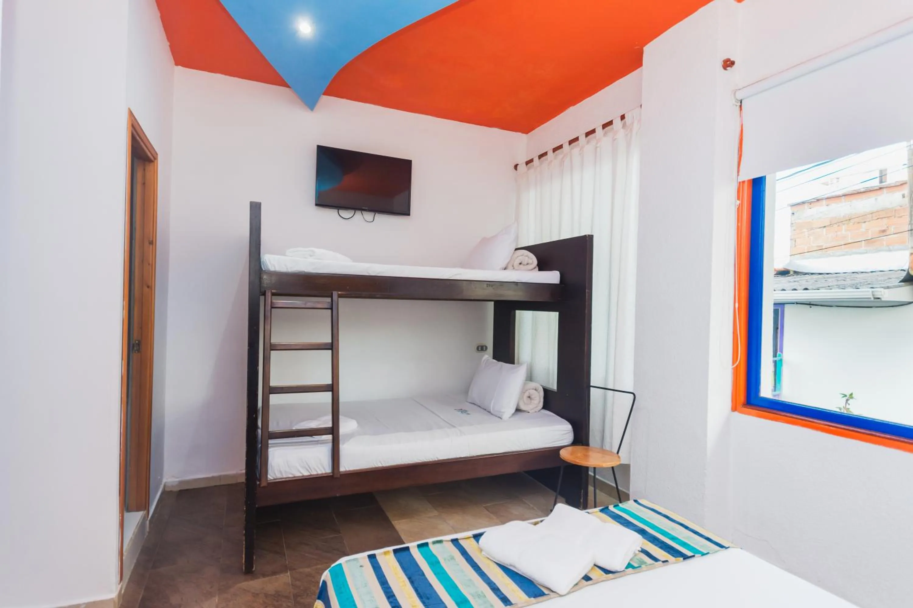 Bed in Hotel Guatatur