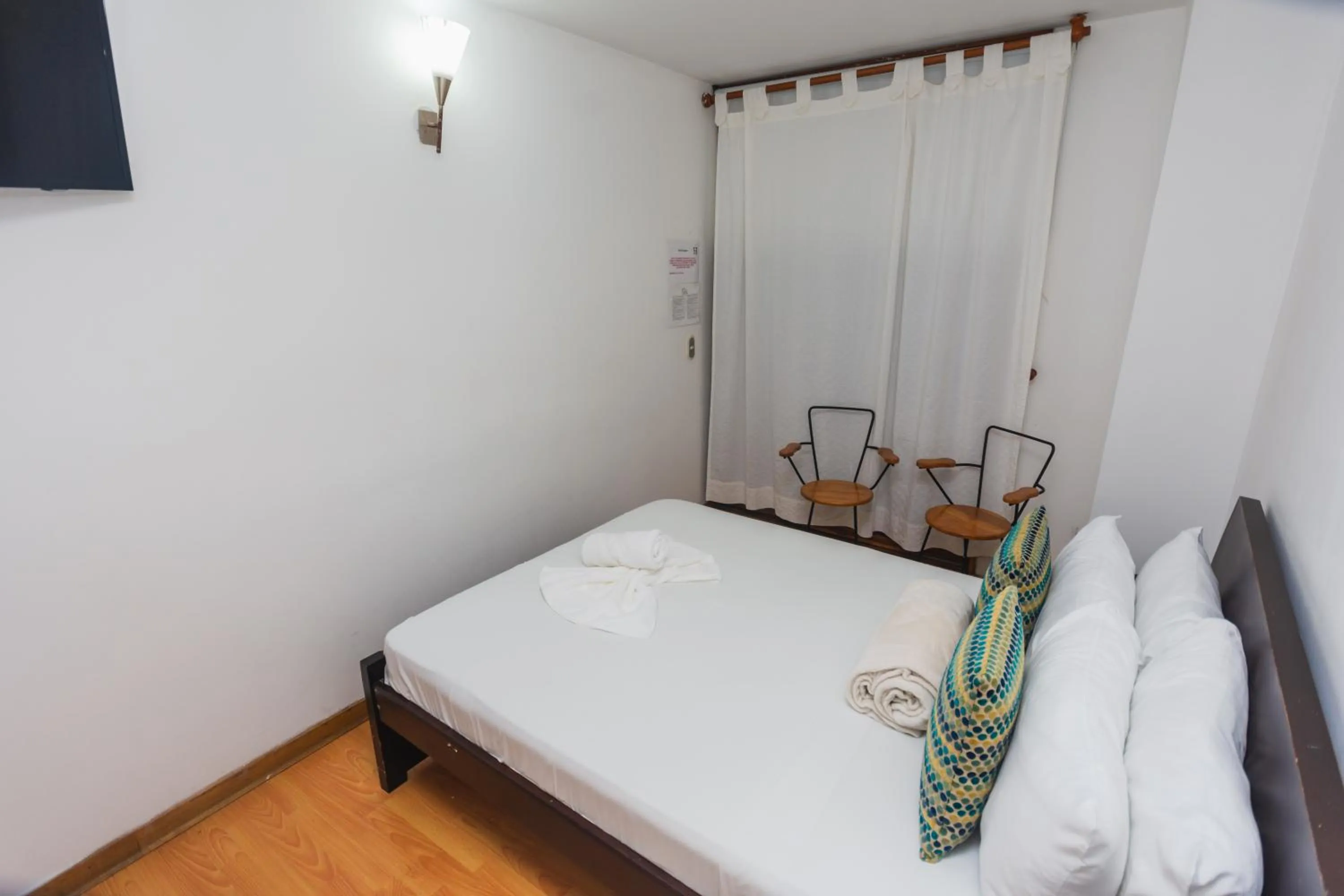 Bed in Hotel Guatatur