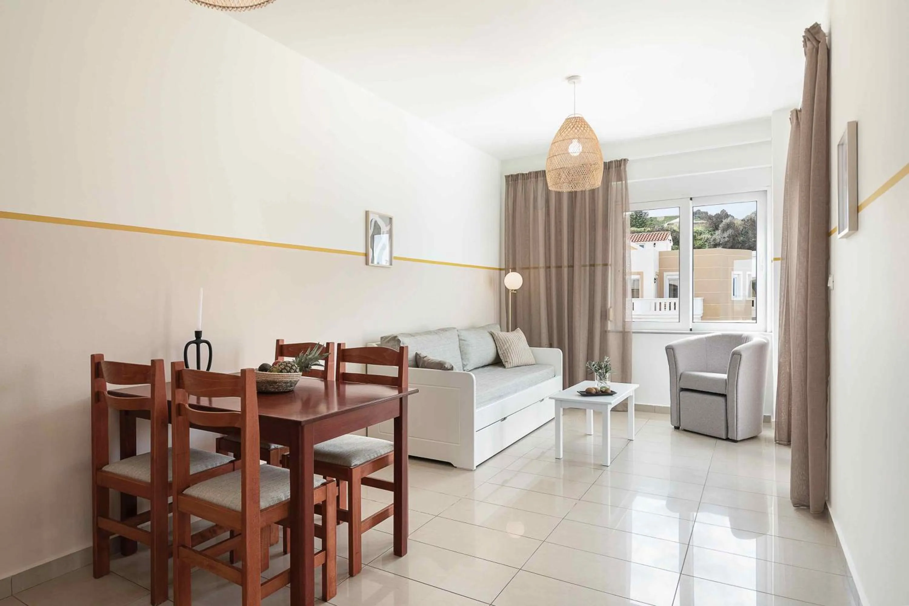 Living room in Artemis Apartments