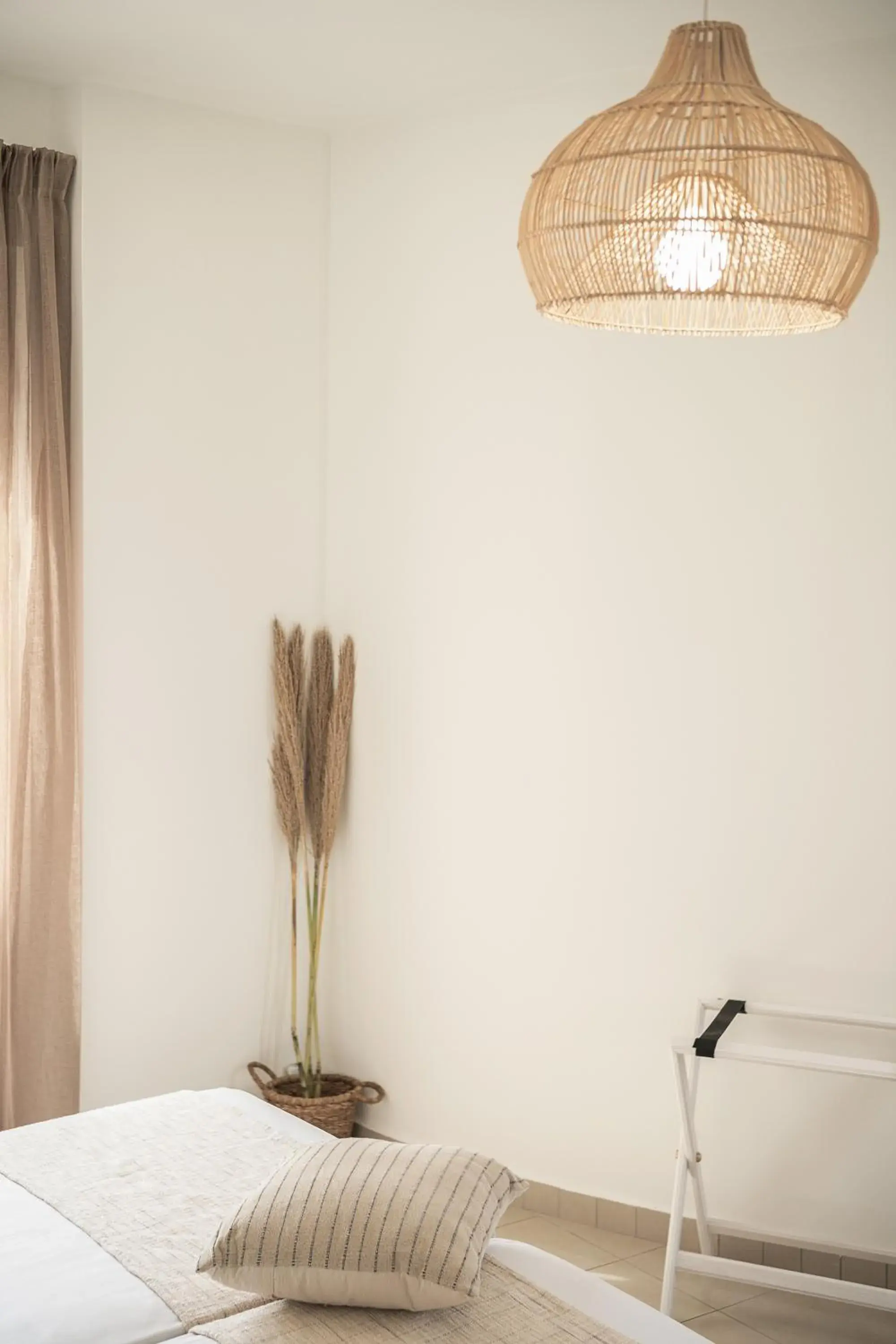 Decorative detail, Bed in Artemis Apartments Decorative detail, Bed in Artemis Apartments