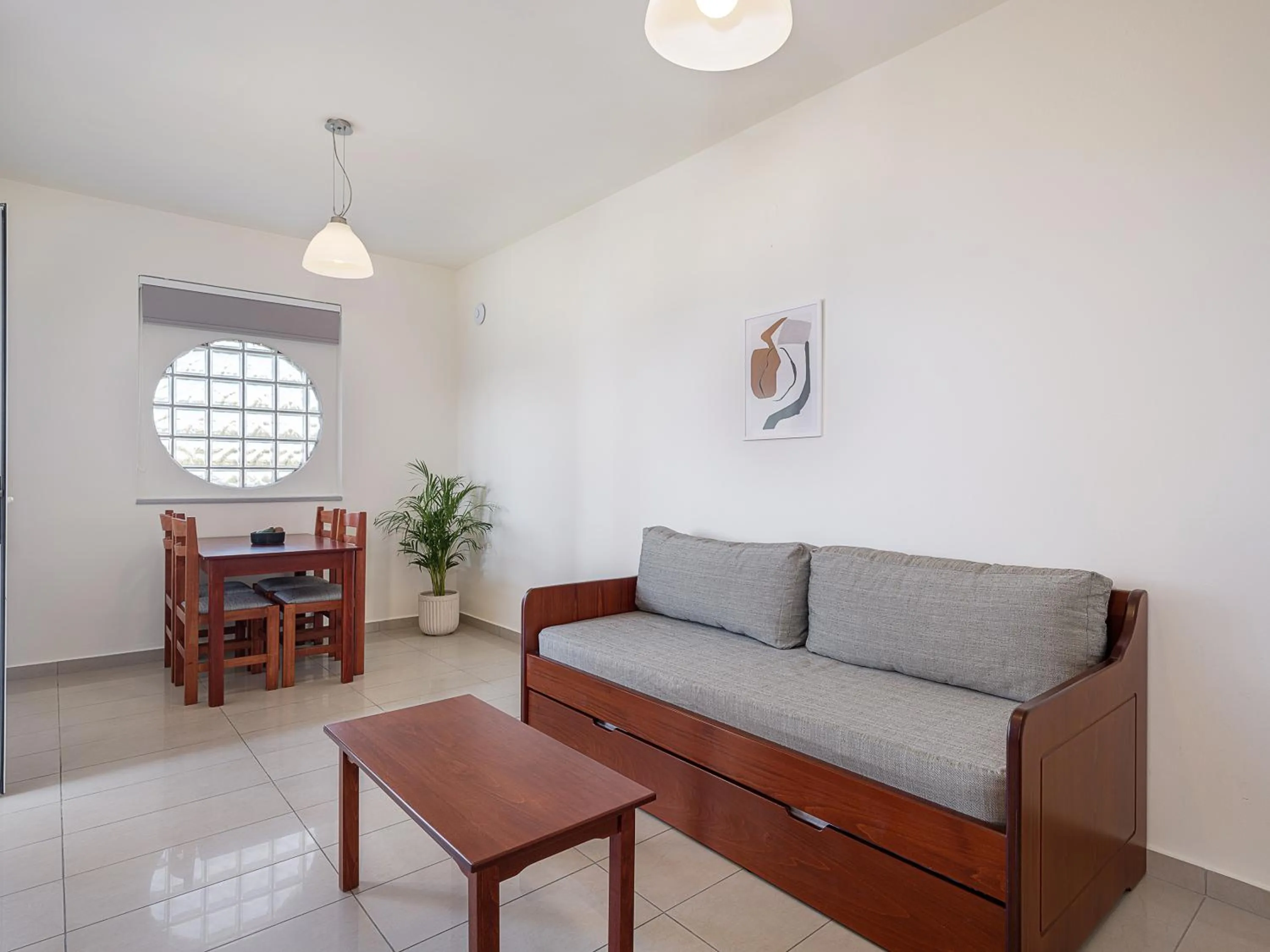 Living room in Artemis Apartments