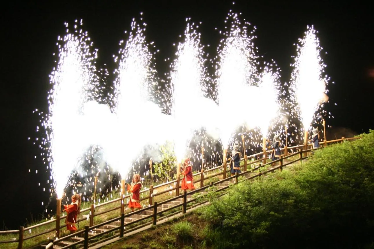 Nearby landmark in Karurusu Onsen Yumoto Orofuresou