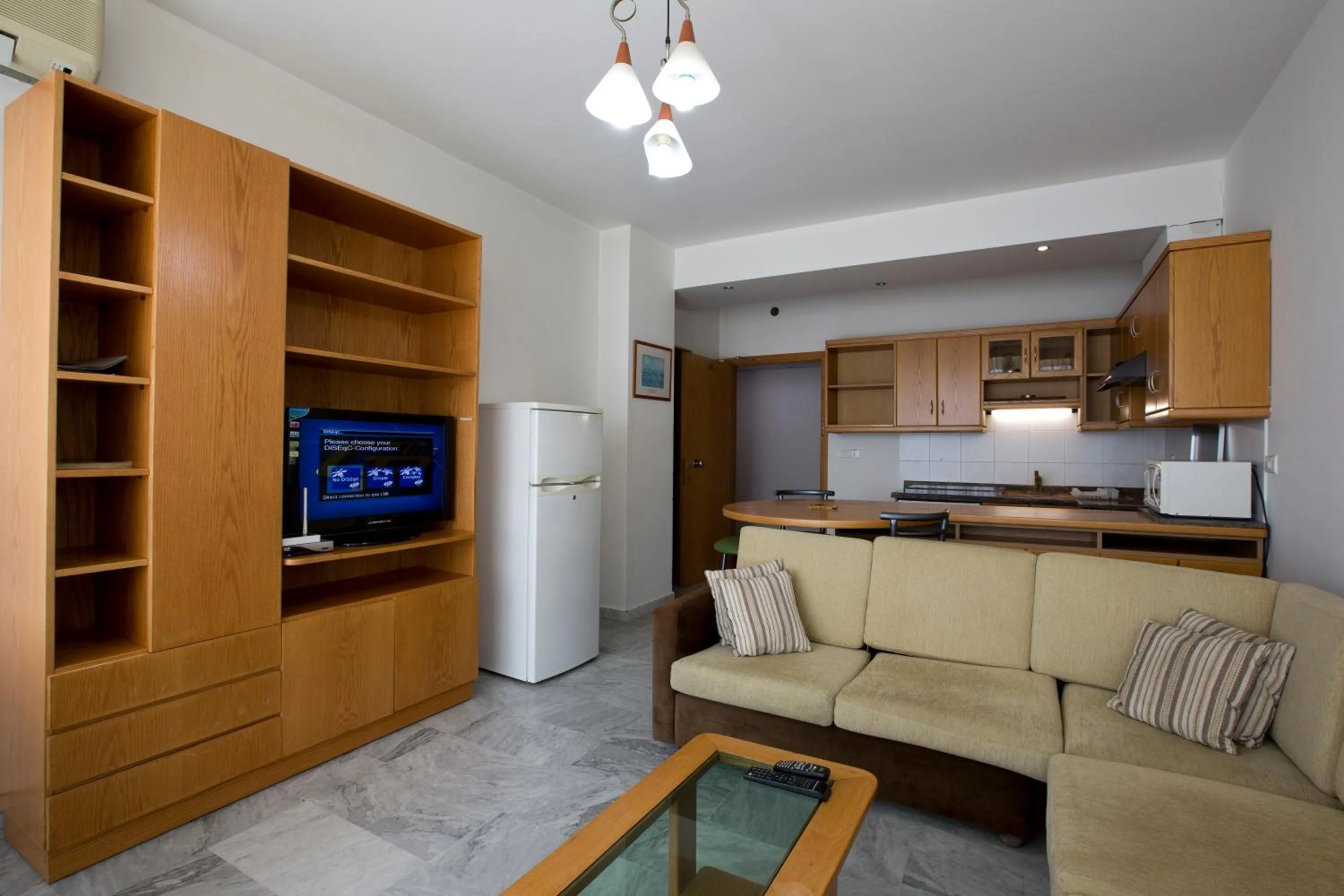Living room in Adma Blue Screen