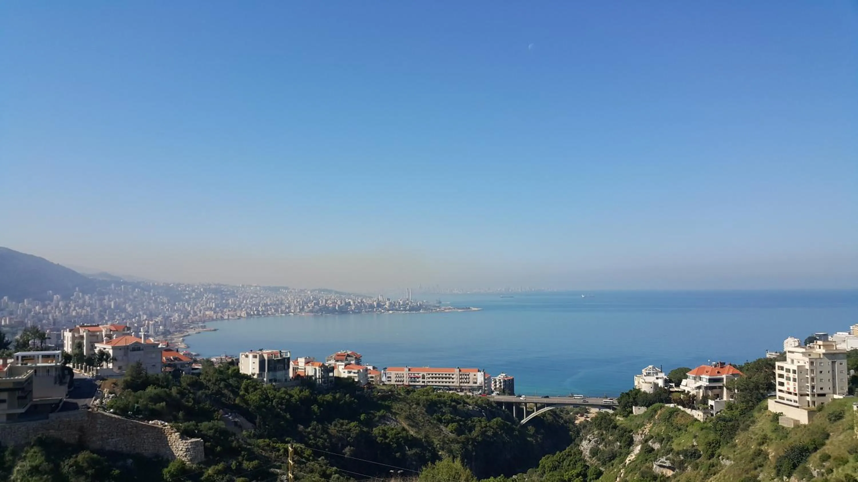 Sea view in Adma Blue Screen